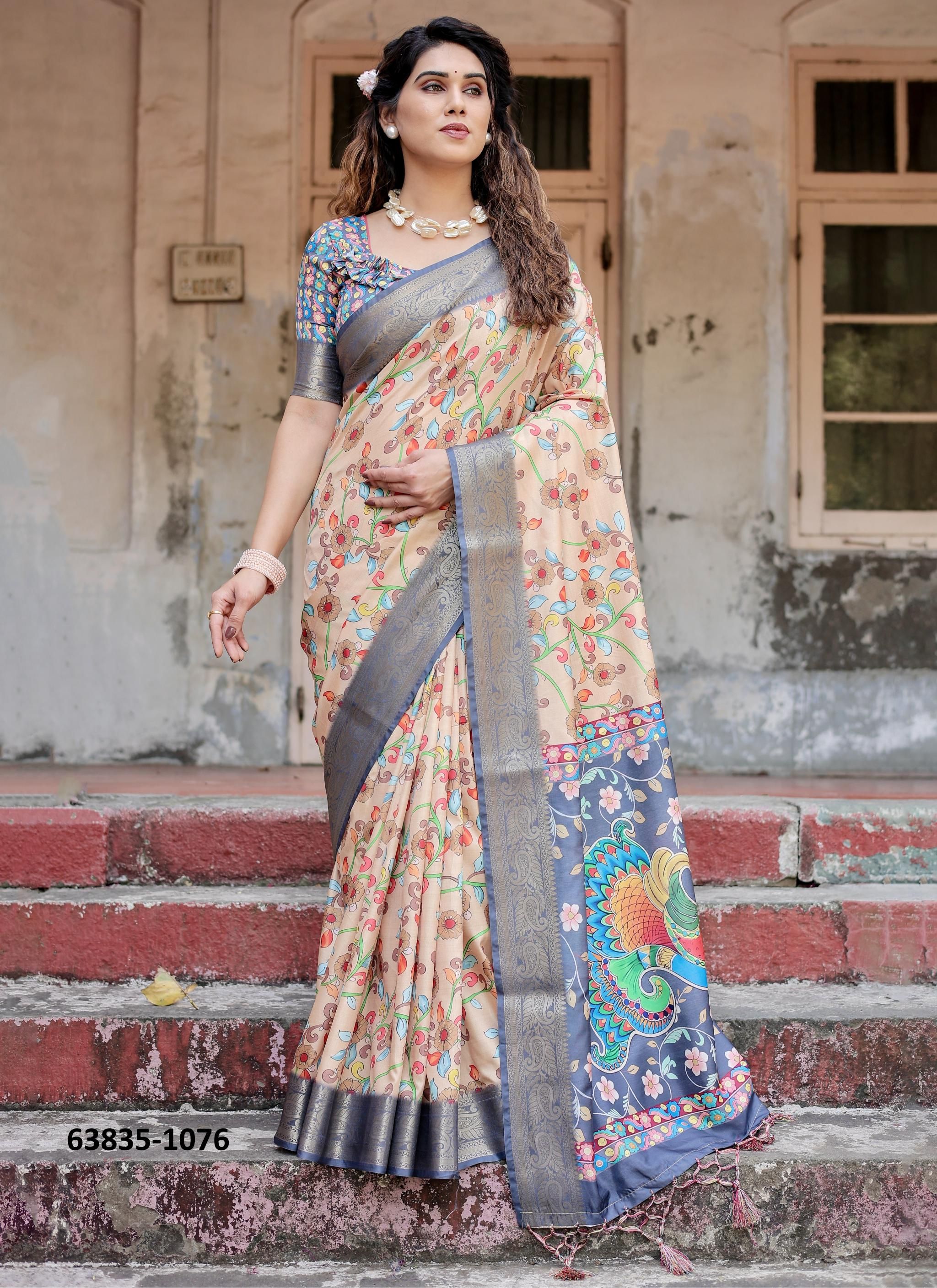VARSHA 1071 - Catalog # 63835 (Set of 10 Sarees) by Semad Styles VARSHA 1071 - Catalog # 63835 (Set of 10 Sarees) by Semad Styles