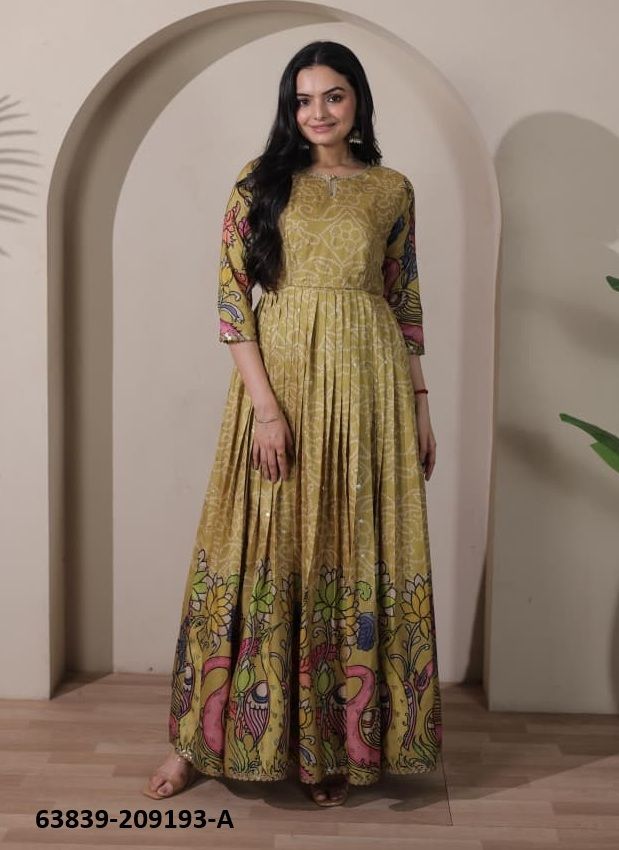 SERIES 209193 - Catalog # 63839 (Set of 3 Readymade Gowns) by Desi Muse SERIES 209193 - Catalog # 63839 (Set of 3 Readymade Gowns) by Desi Muse