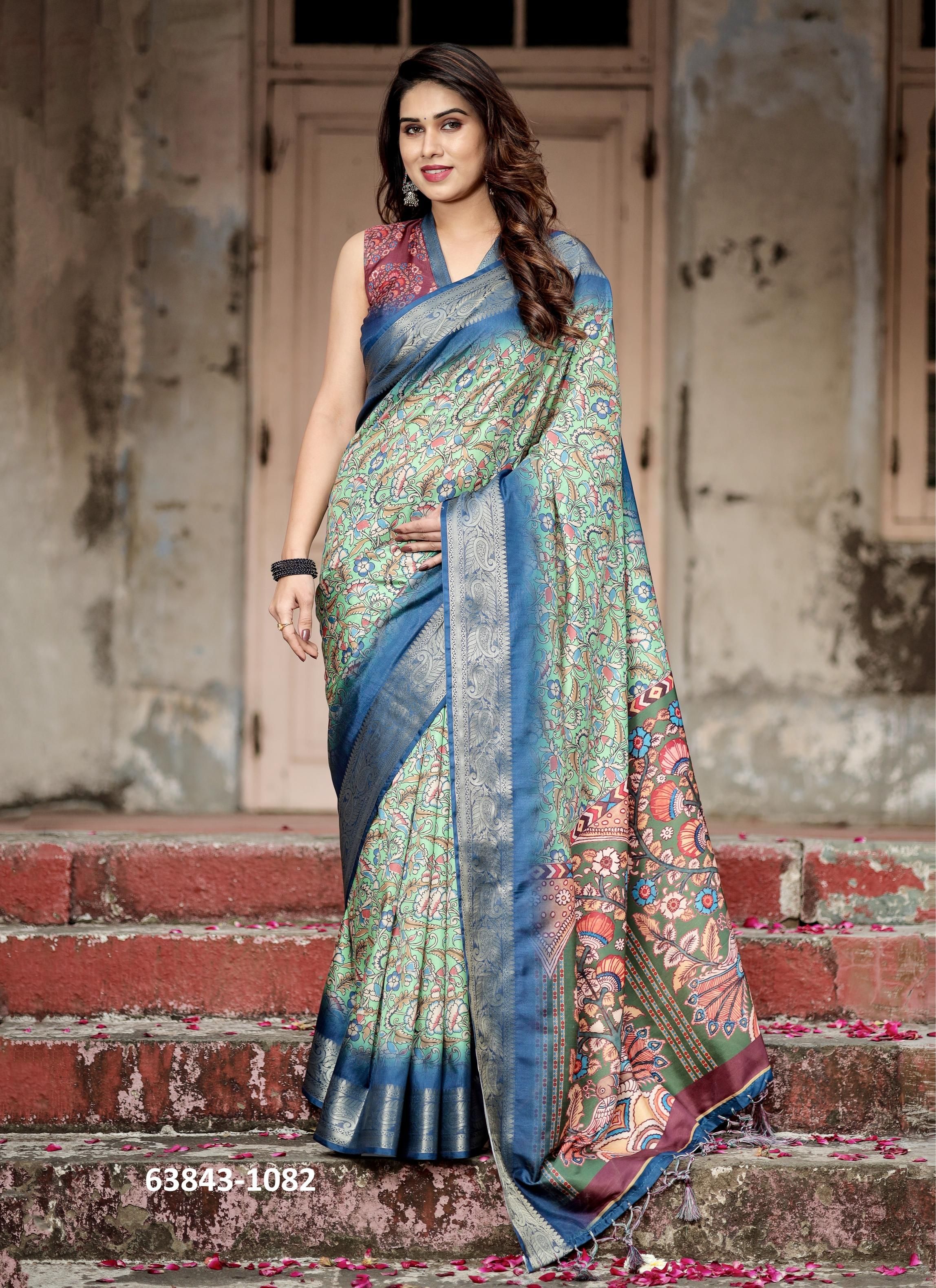 VARSHA 1081 - Catalog # 63843 (Set of 10 Sarees) by Semad Styles VARSHA 1081 - Catalog # 63843 (Set of 10 Sarees) by Semad Styles