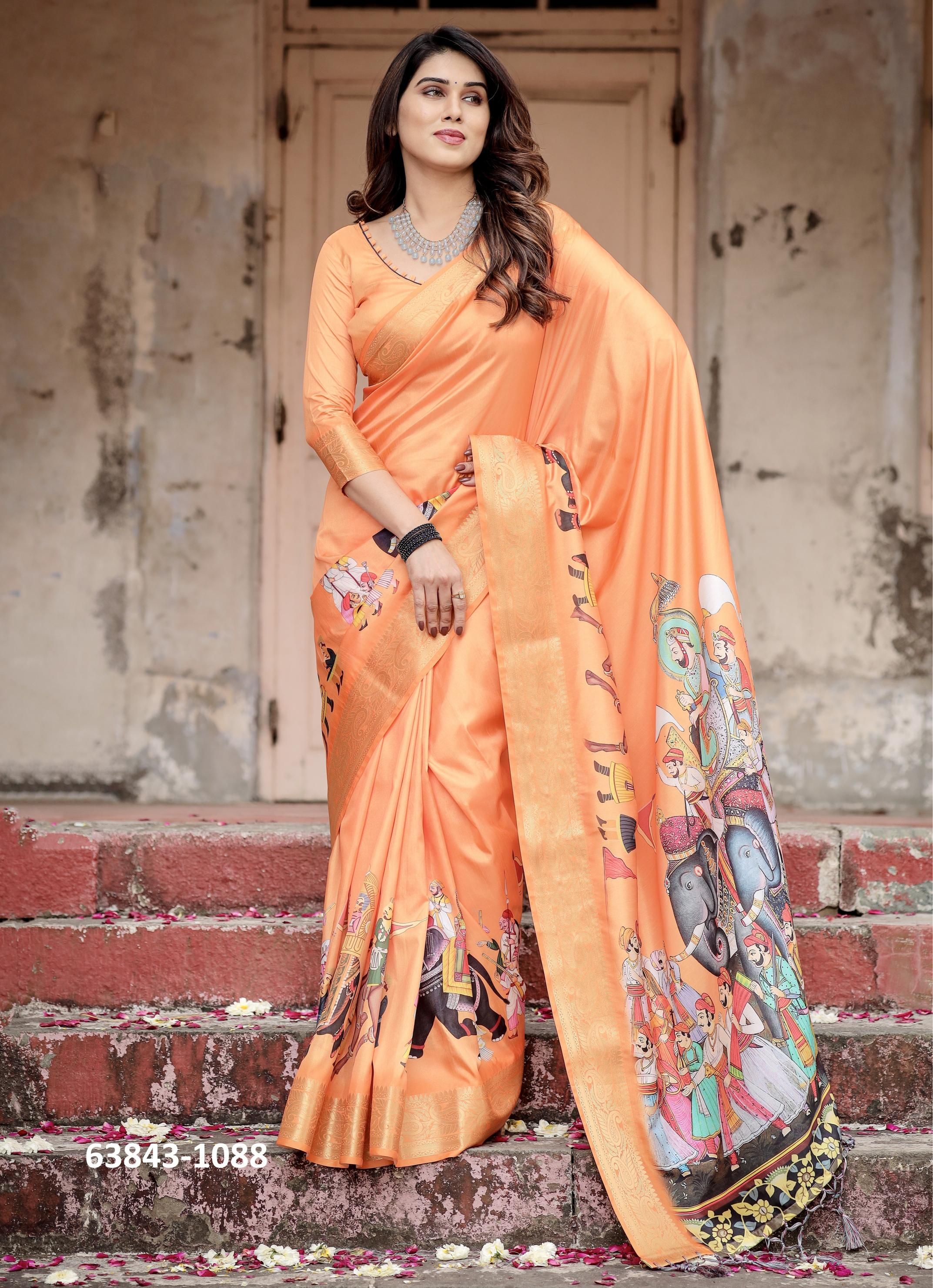 VARSHA 1081 - Catalog # 63843 (Set of 10 Sarees) by Semad Styles VARSHA 1081 - Catalog # 63843 (Set of 10 Sarees) by Semad Styles