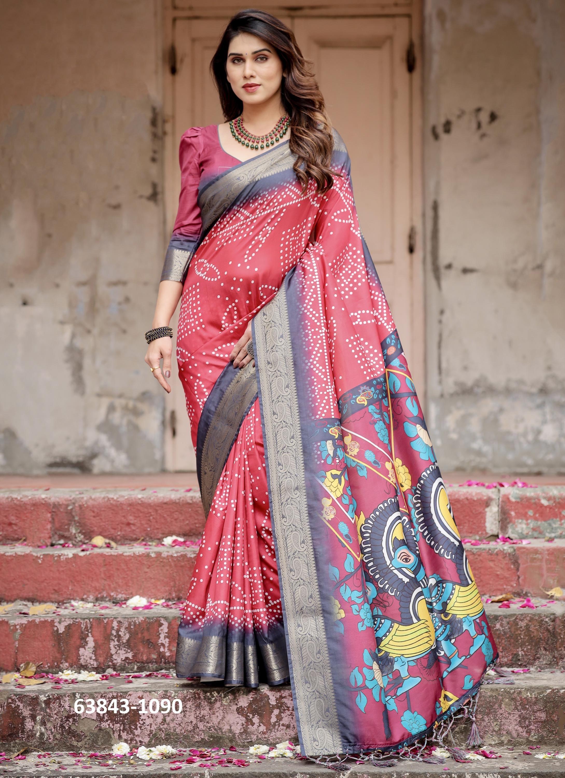VARSHA 1081 - Catalog # 63843 (Set of 10 Sarees) by Semad Styles VARSHA 1081 - Catalog # 63843 (Set of 10 Sarees) by Semad Styles