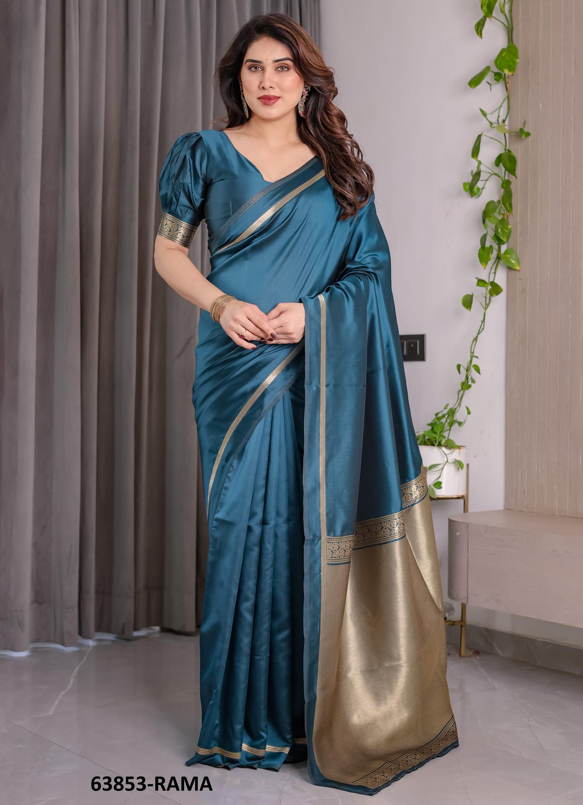 BANARASI JACQUARD 4 - Catalog # 63853 (Set of 6 Sarees) by Semad Styles BANARASI JACQUARD 4 - Catalog # 63853 (Set of 6 Sarees) by Semad Styles