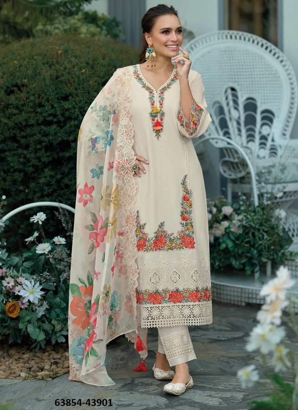 ROMA - Catalog # 63854 (Set of 5 Readymade Salwar Suits) by Kailee Fashions ROMA - Catalog # 63854 (Set of 5 Readymade Salwar Suits) by Kailee Fashions