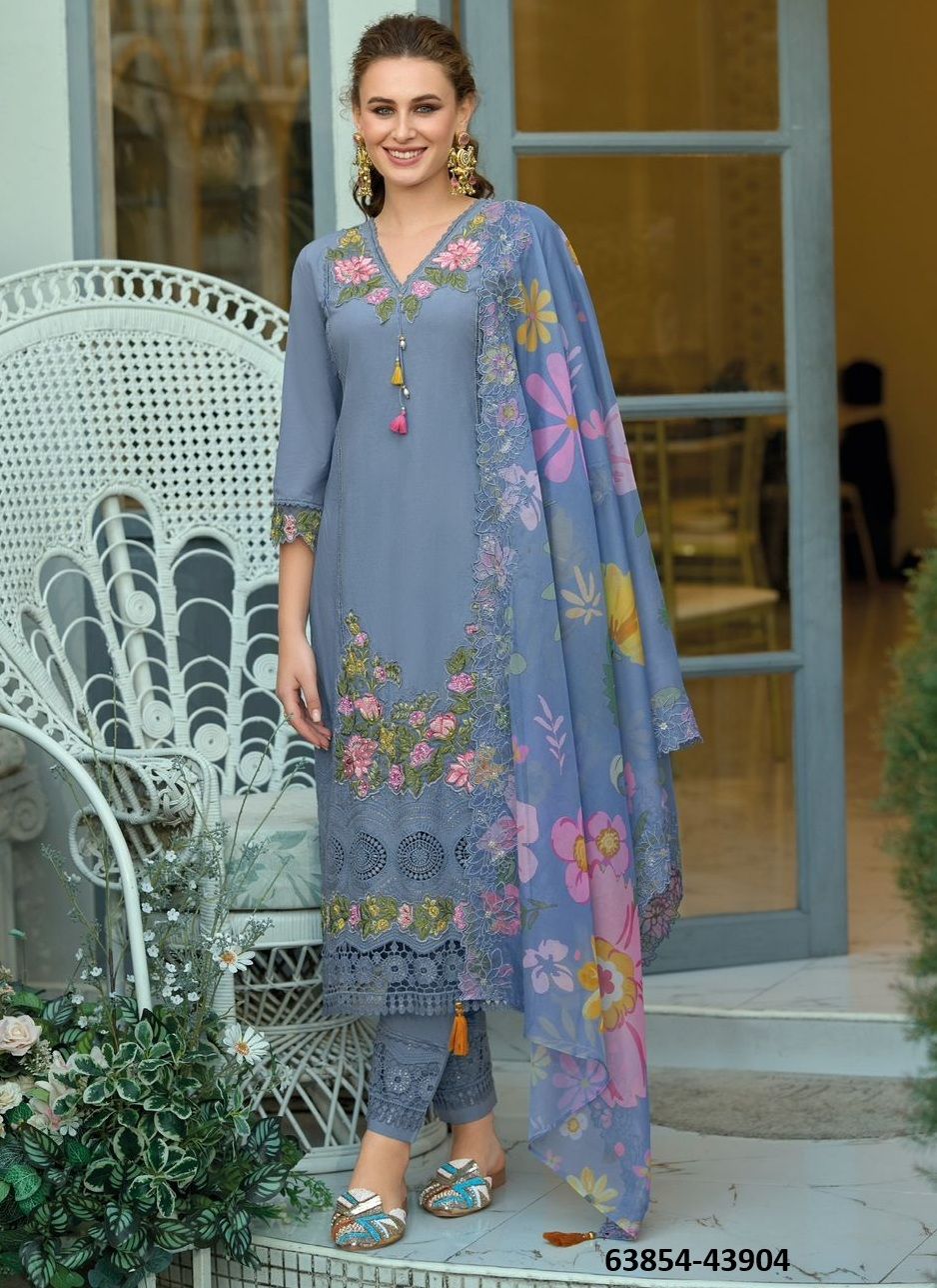 ROMA - Catalog # 63854 (Set of 5 Readymade Salwar Suits) by Kailee Fashions ROMA - Catalog # 63854 (Set of 5 Readymade Salwar Suits) by Kailee Fashions