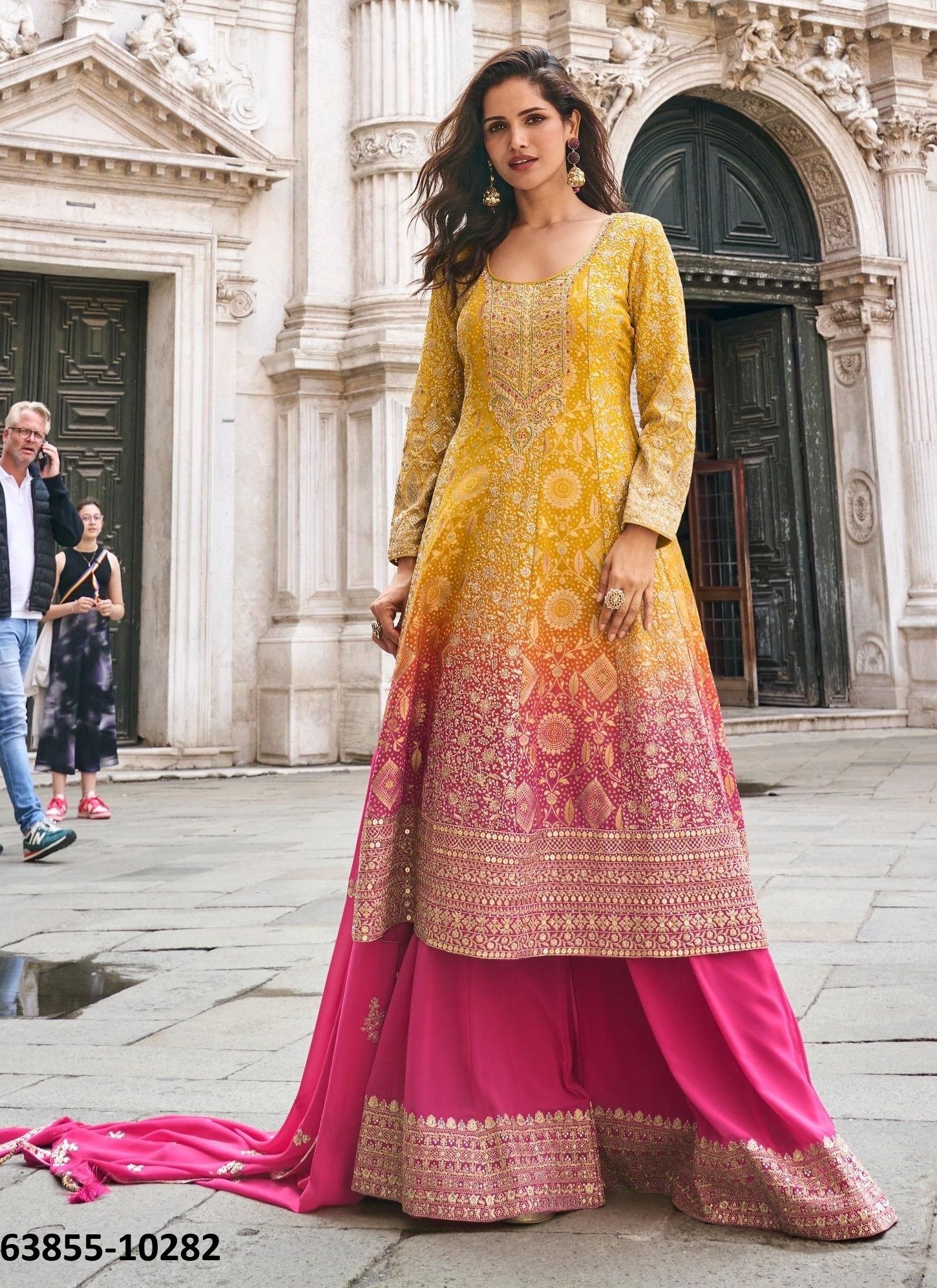 SUGANDH - Catalog # 63855 (Set of 2 Readymade Salwar Suits) by Sayuri Designer SUGANDH - Catalog # 63855 (Set of 2 Readymade Salwar Suits) by Sayuri Designer