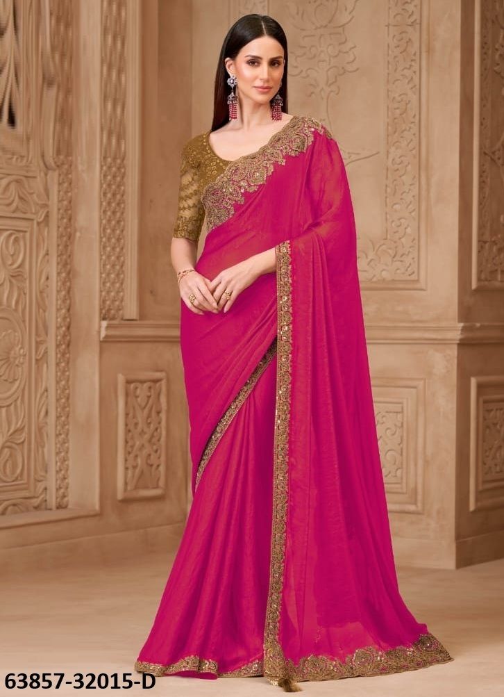 COLORS OF 32015 - Catalog # 63857 (Set of 6 Sarees) by The Fashion Hub