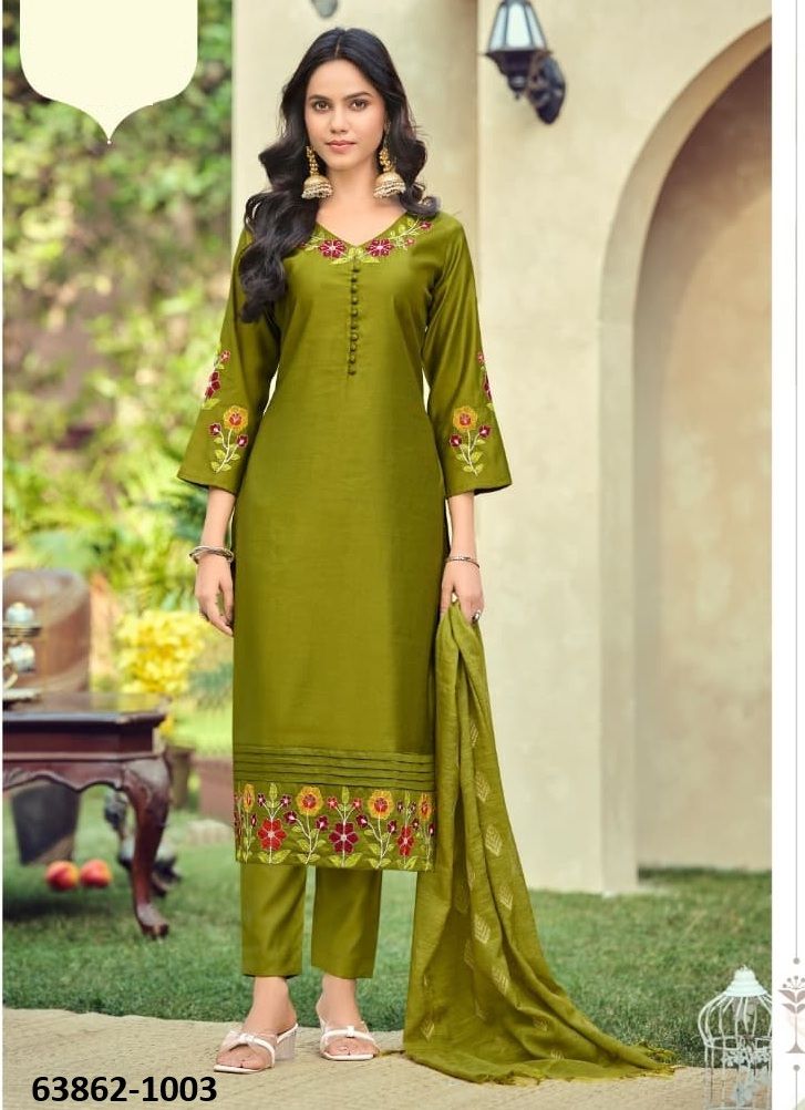 TANISHA - Catalog # 63862 (Set of 6 Readymade Salwar Suits) by Woodee Ahmedabad TANISHA - Catalog # 63862 (Set of 6 Readymade Salwar Suits) by Woodee Ahmedabad