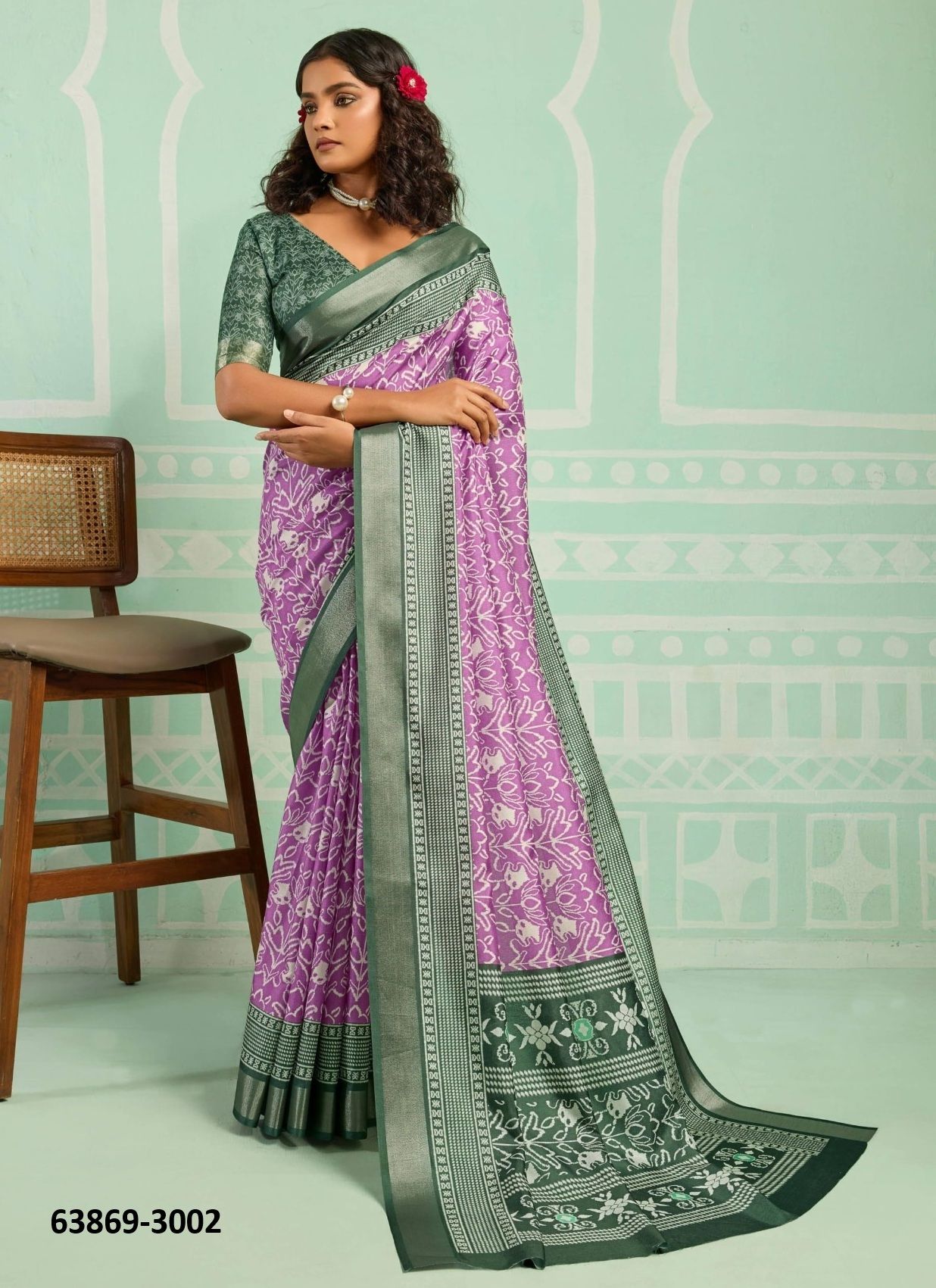 RANI 1 - Catalog # 63869 (Set of 8 Sarees) by Anitya