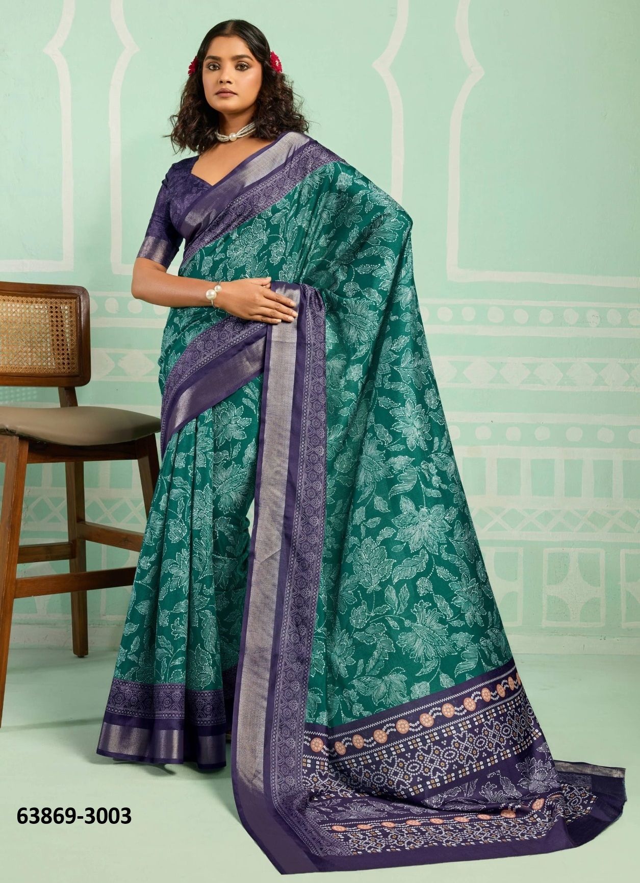 RANI 1 - Catalog # 63869 (Set of 8 Sarees) by Anitya
