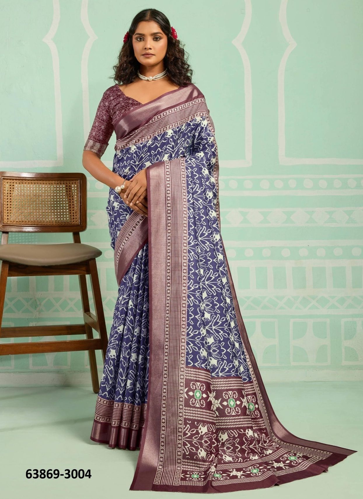 RANI 1 - Catalog # 63869 (Set of 8 Sarees) by Anitya