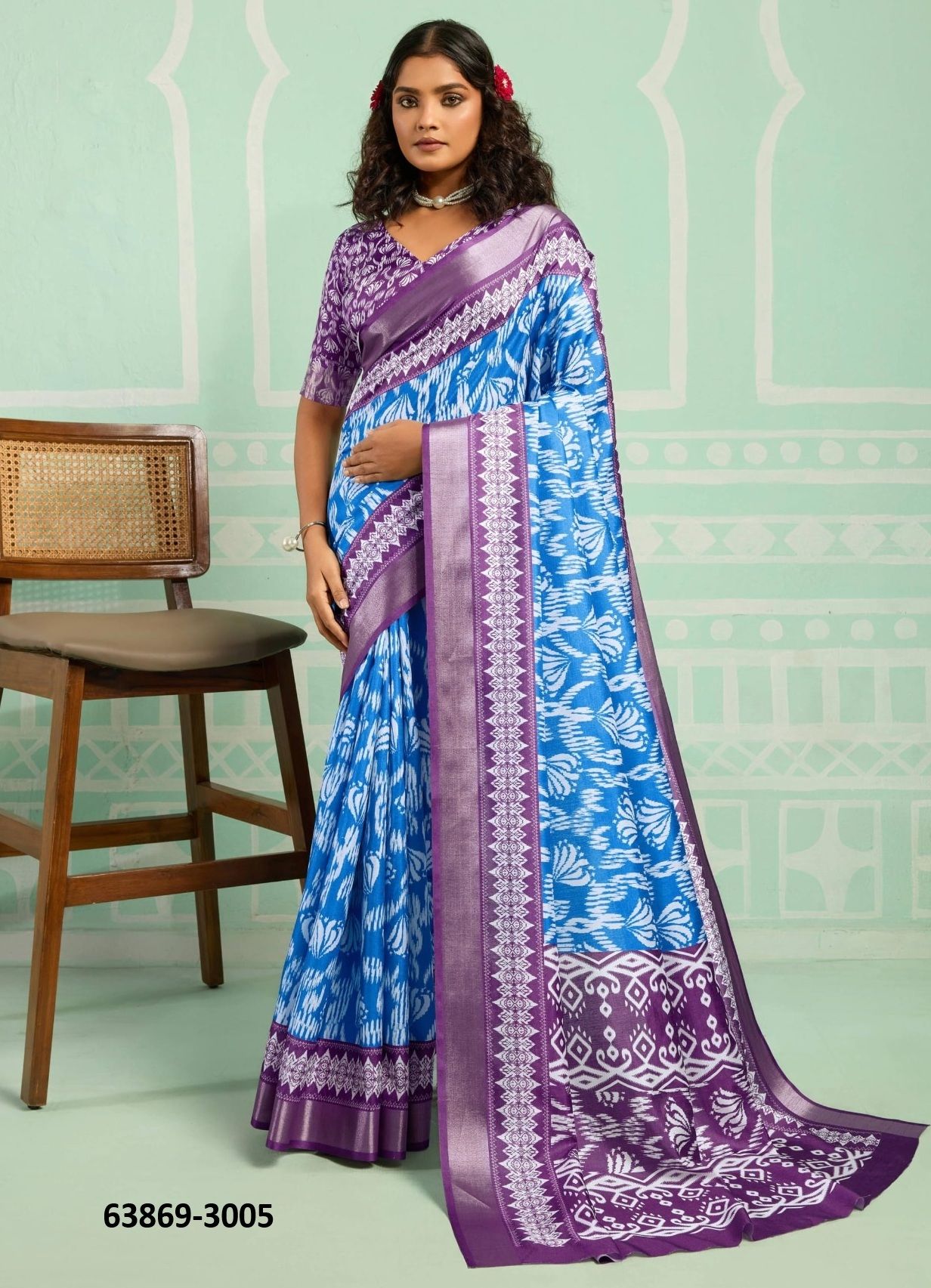 RANI 1 - Catalog # 63869 (Set of 8 Sarees) by Anitya