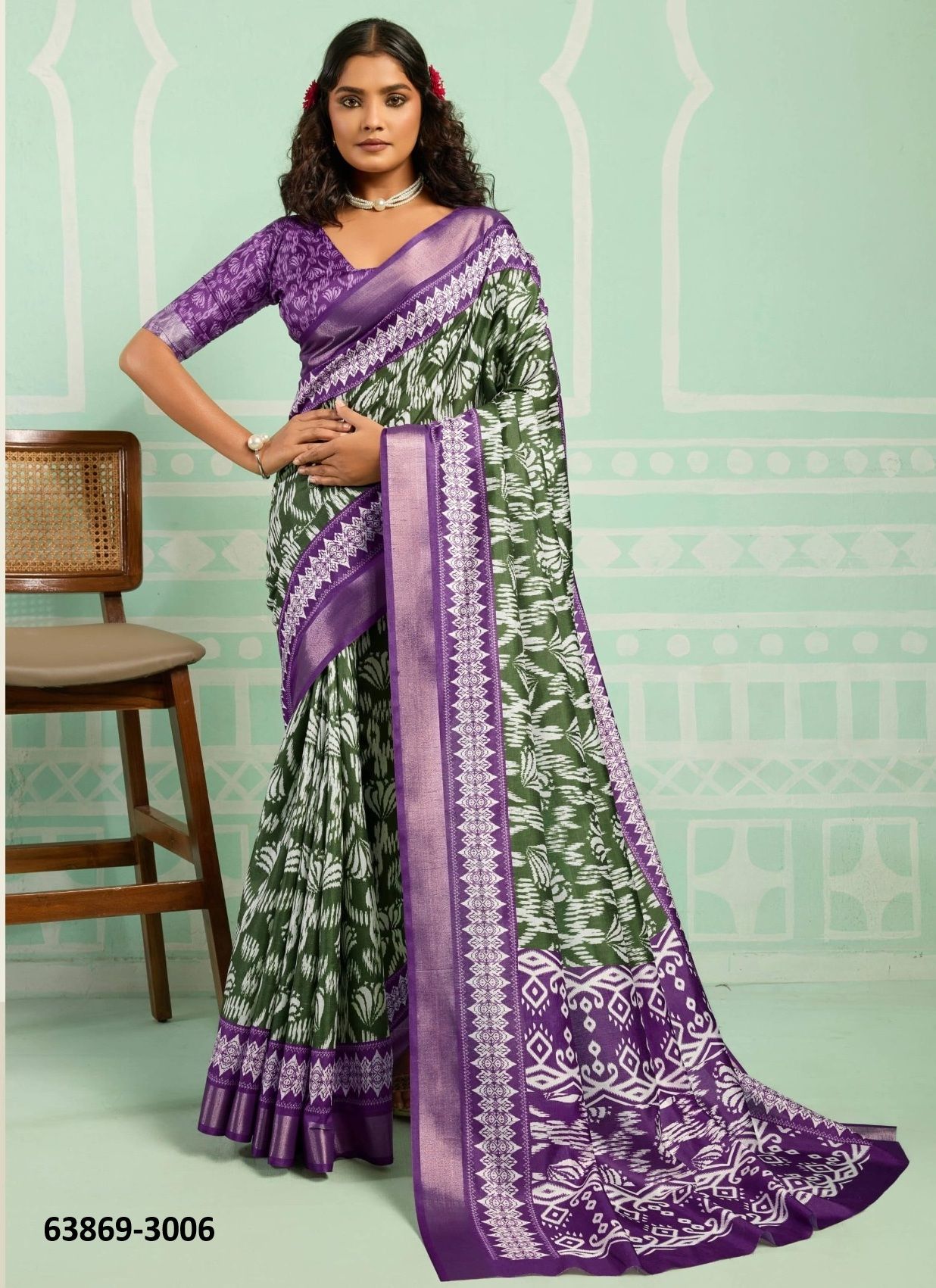 RANI 1 - Catalog # 63869 (Set of 8 Sarees) by Anitya