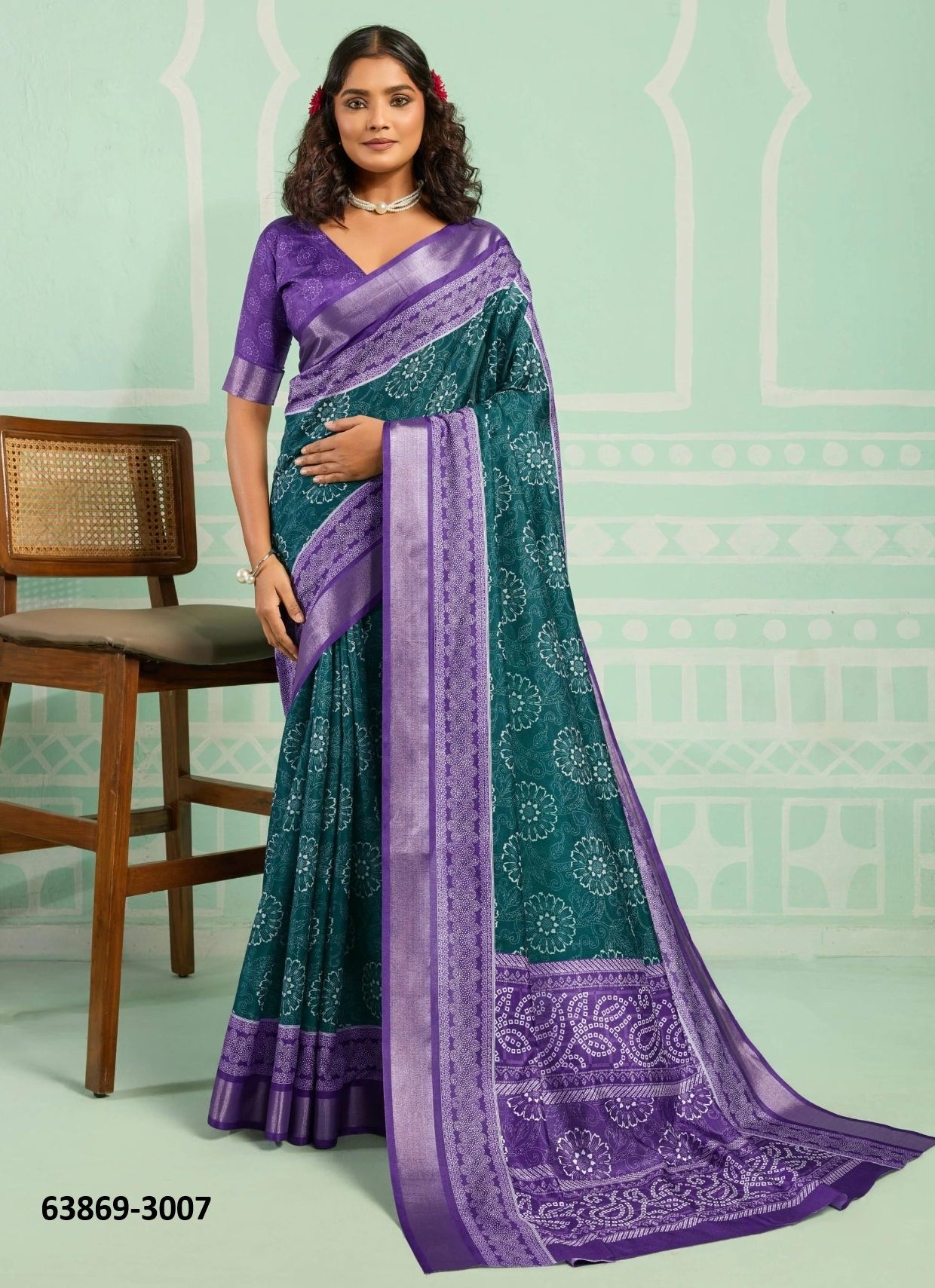 RANI 1 - Catalog # 63869 (Set of 8 Sarees) by Anitya