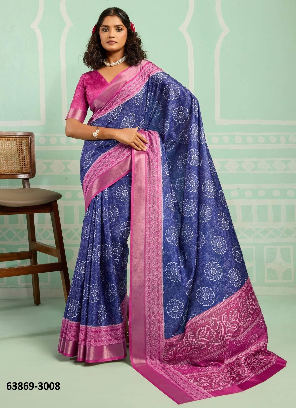 RANI 1 - Catalog # 63869 (Set of 8 Sarees) by Anitya