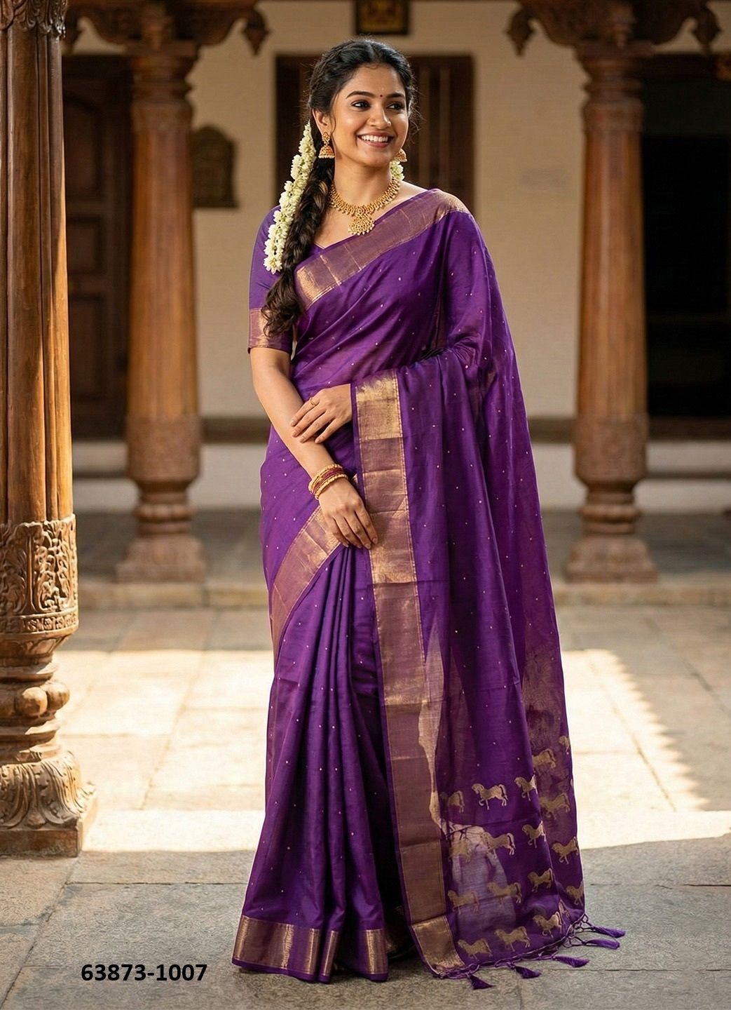 RAJASHREE - Catalog # 63873 (Set of 8 Sarees) by Semad Styles RAJASHREE - Catalog # 63873 (Set of 8 Sarees) by Semad Styles