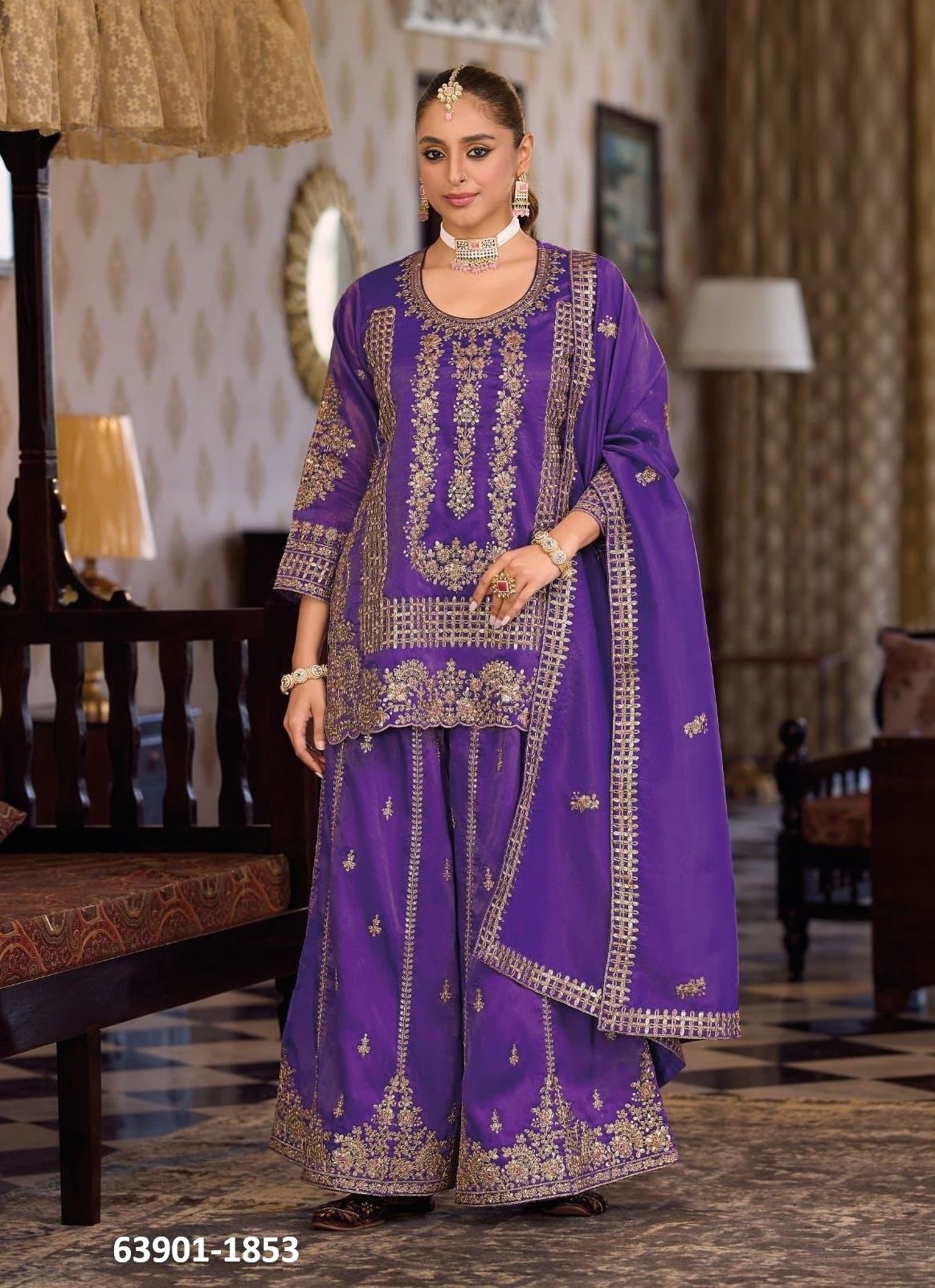 AFRIN NX - Catalog # 63901 (Set of 3 Readymade Salwar Suits) by Eba Lifestyle AFRIN NX - Catalog # 63901 (Set of 3 Readymade Salwar Suits) by Eba Lifestyle