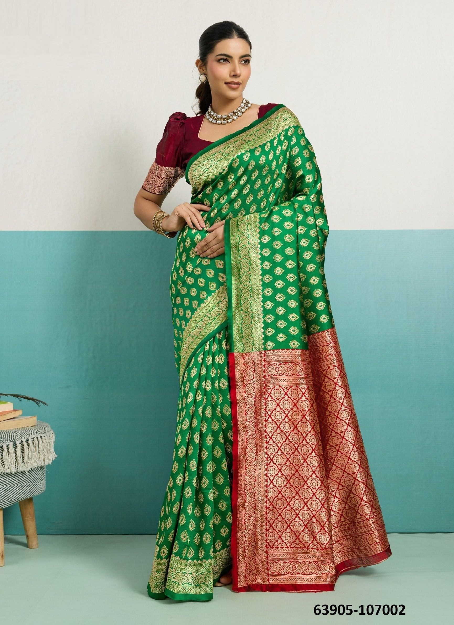 AAVIRA - Catalog # 63905 (Set of 15 Sarees) by S-Ethnic Lifestyle AAVIRA - Catalog # 63905 (Set of 15 Sarees) by S-Ethnic Lifestyle
