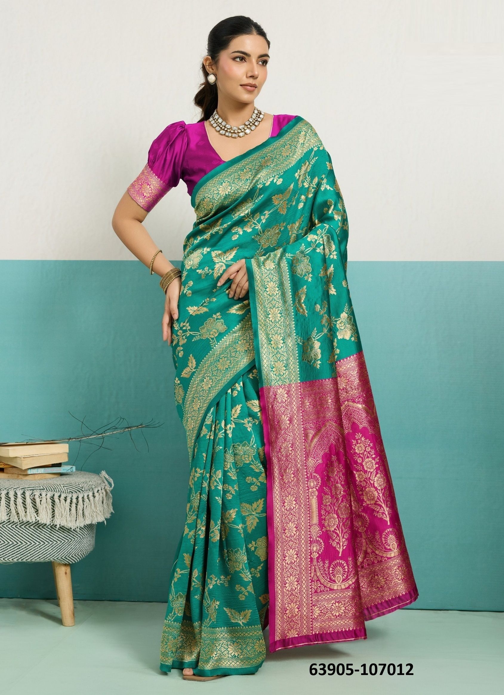 AAVIRA - Catalog # 63905 (Set of 15 Sarees) by S-Ethnic Lifestyle AAVIRA - Catalog # 63905 (Set of 15 Sarees) by S-Ethnic Lifestyle