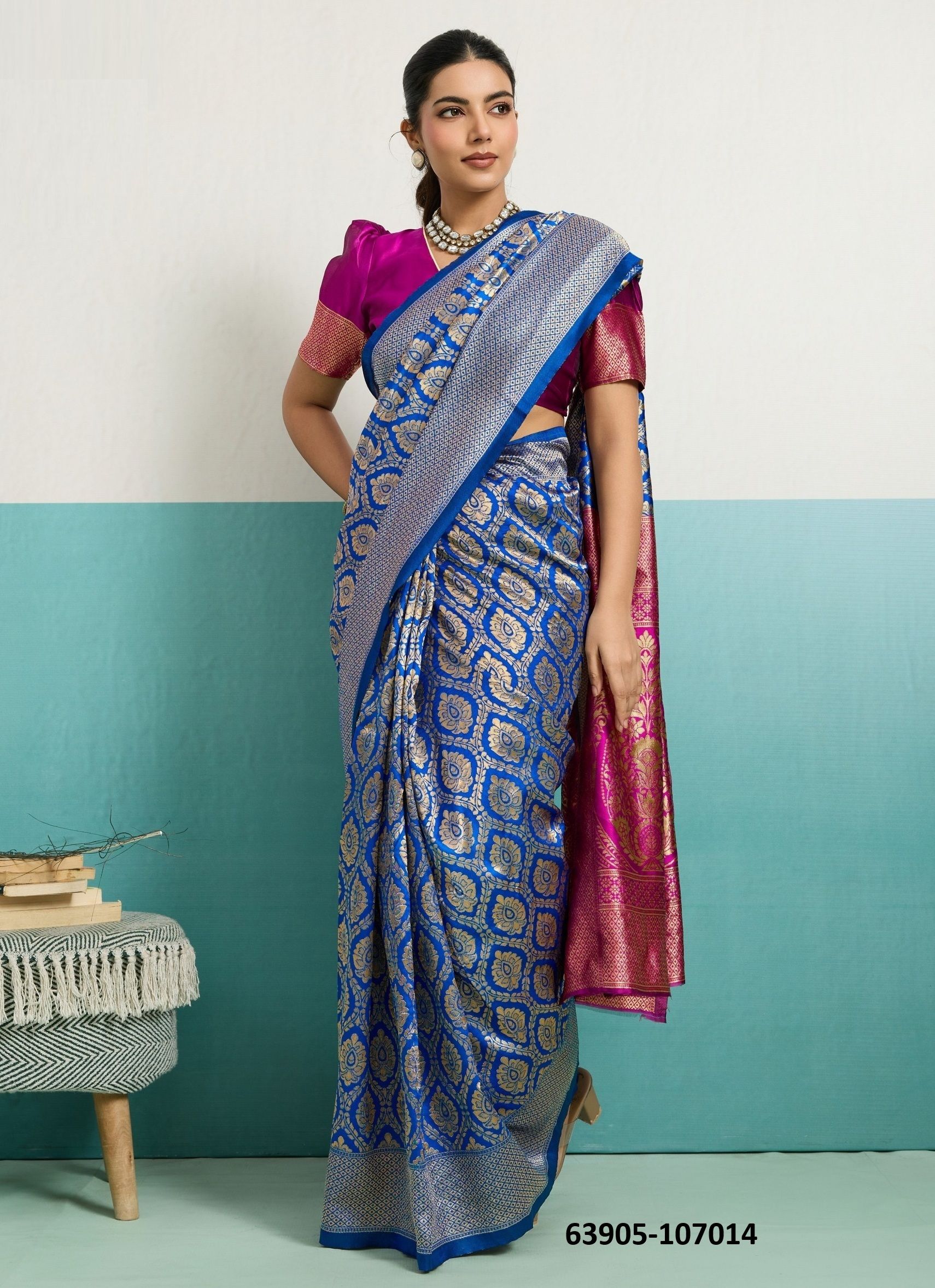 AAVIRA - Catalog # 63905 (Set of 15 Sarees) by S-Ethnic Lifestyle AAVIRA - Catalog # 63905 (Set of 15 Sarees) by S-Ethnic Lifestyle