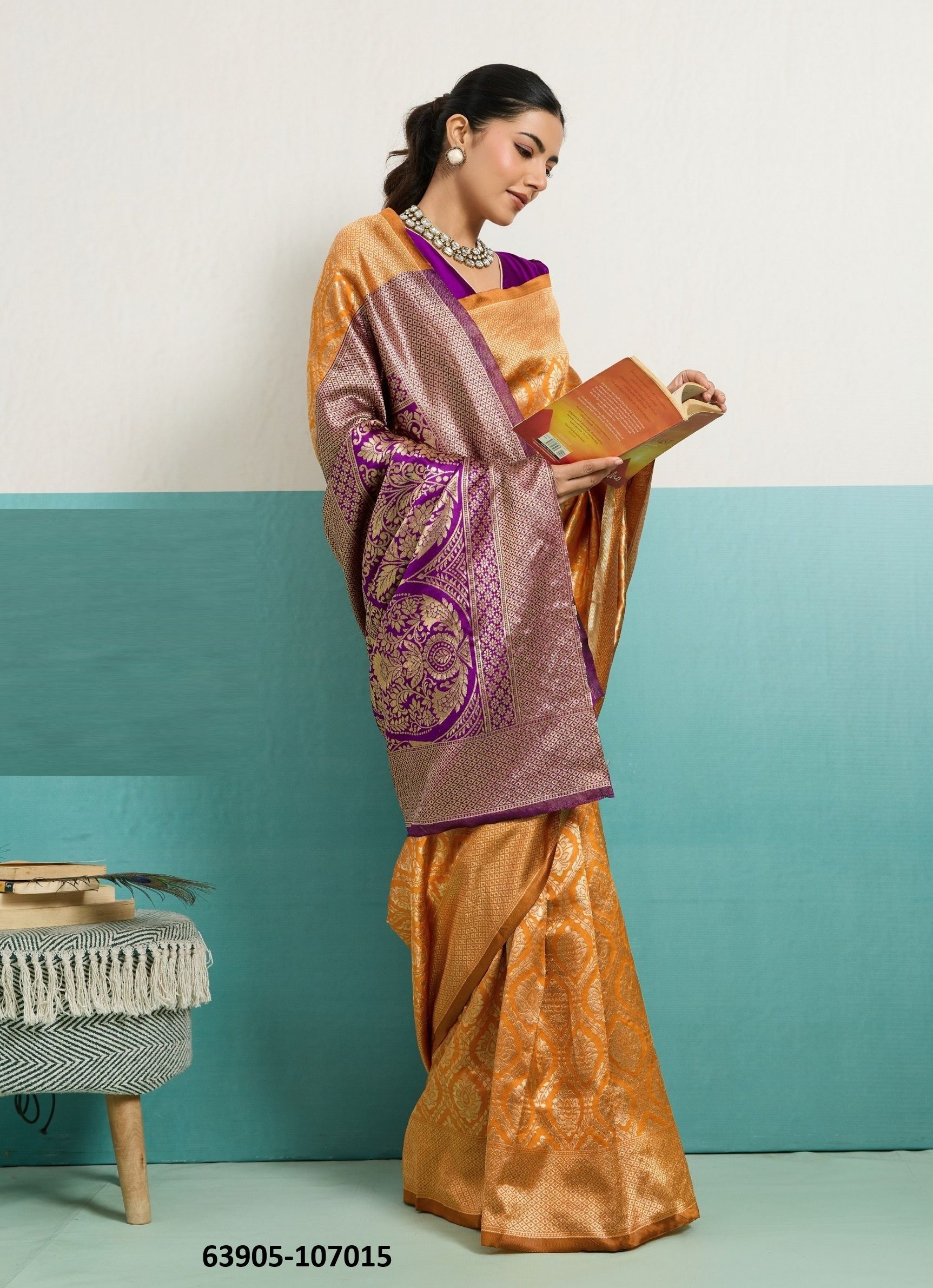 AAVIRA - Catalog # 63905 (Set of 15 Sarees) by S-Ethnic Lifestyle AAVIRA - Catalog # 63905 (Set of 15 Sarees) by S-Ethnic Lifestyle