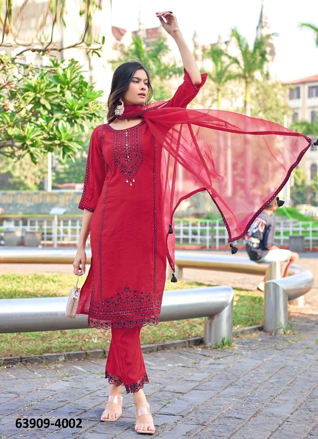 RISHA - Catalog # 63909 (Set of 6 Readymade Salwar Suits) by Kadlee Fashion RISHA - Catalog # 63909 (Set of 6 Readymade Salwar Suits) by Kadlee Fashion