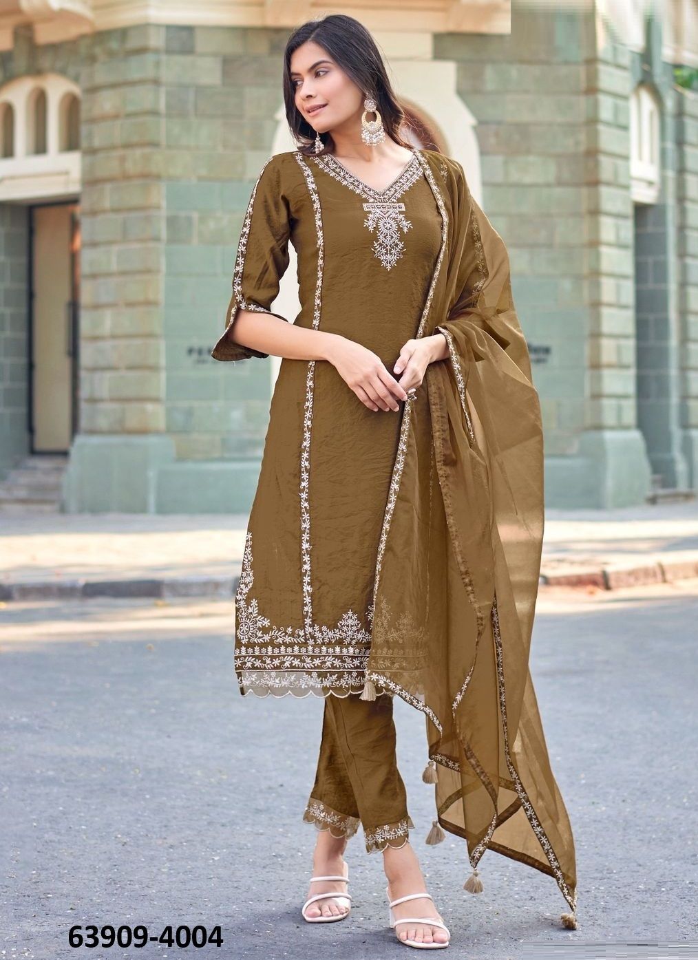 RISHA - Catalog # 63909 (Set of 6 Readymade Salwar Suits) by Kadlee Fashion RISHA - Catalog # 63909 (Set of 6 Readymade Salwar Suits) by Kadlee Fashion