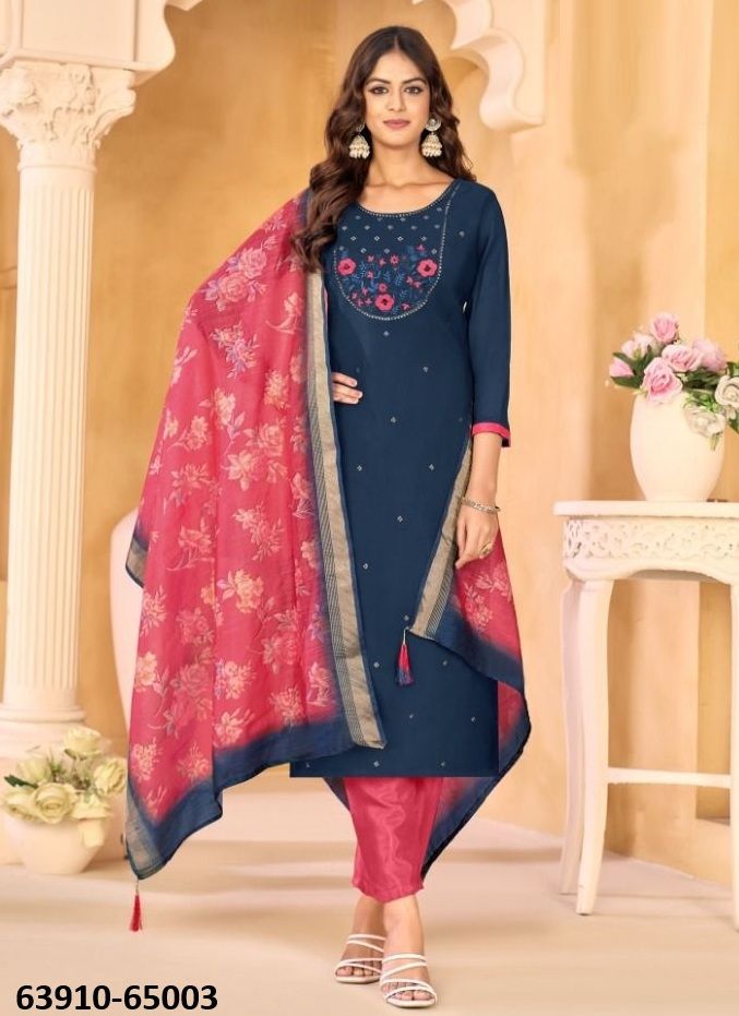 SAMRASTHA - Catalog # 63910 (Set of 12 Readymade Salwar Suits) by Amdavadi Fashion SAMRASTHA - Catalog # 63910 (Set of 12 Readymade Salwar Suits) by Amdavadi Fashion