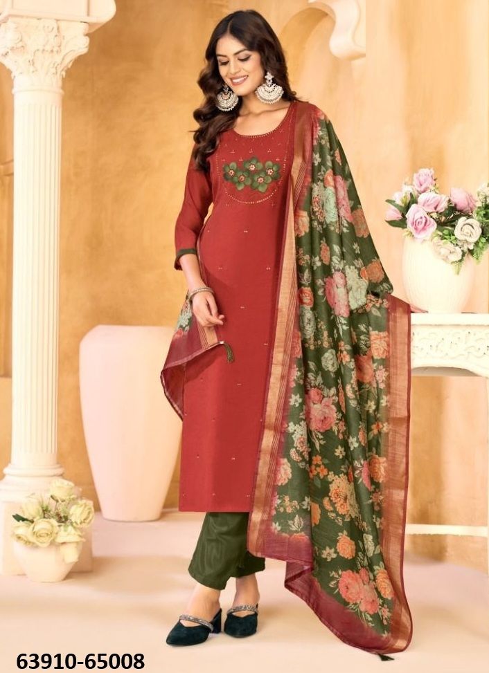 SAMRASTHA - Catalog # 63910 (Set of 12 Readymade Salwar Suits) by Amdavadi Fashion SAMRASTHA - Catalog # 63910 (Set of 12 Readymade Salwar Suits) by Amdavadi Fashion