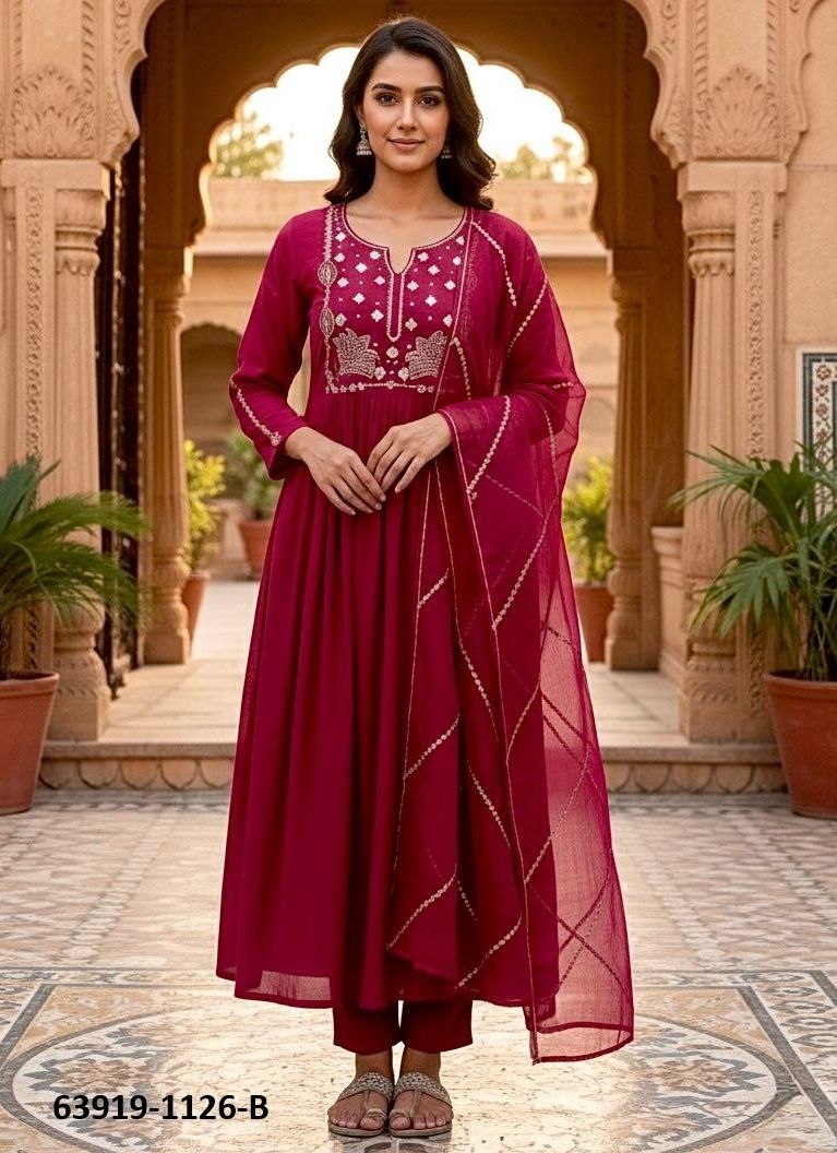 SERIES 1126 - Catalog # 63919 (Set of 3 Readymade Salwar Suits) by Amdavadi Fashion SERIES 1126 - Catalog # 63919 (Set of 3 Readymade Salwar Suits) by Amdavadi Fashion