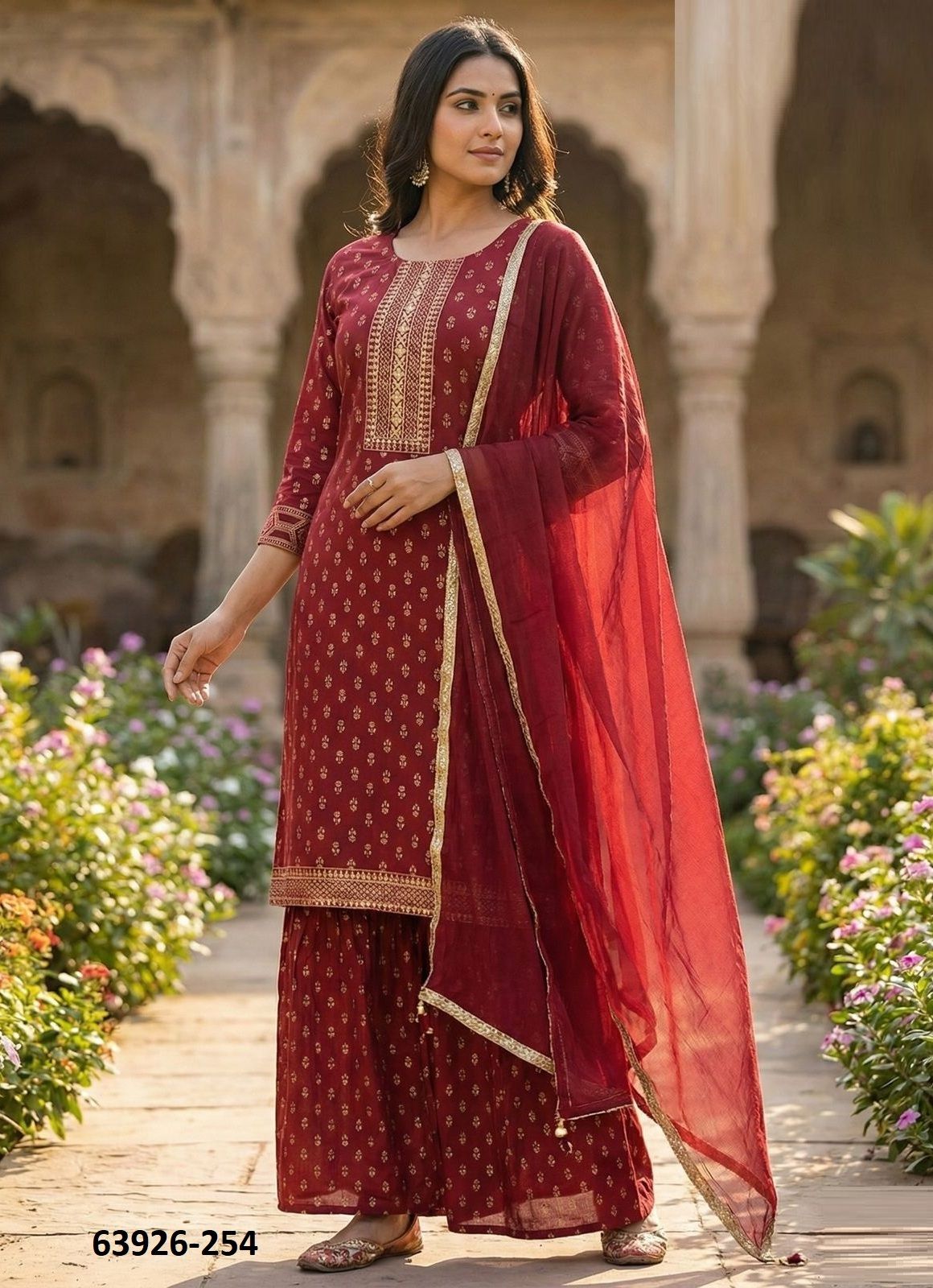 MUSKAAN - Catalog # 63926 (Set of 6 Readymade Salwar Suits) by Aabharan MUSKAAN - Catalog # 63926 (Set of 6 Readymade Salwar Suits) by Aabharan