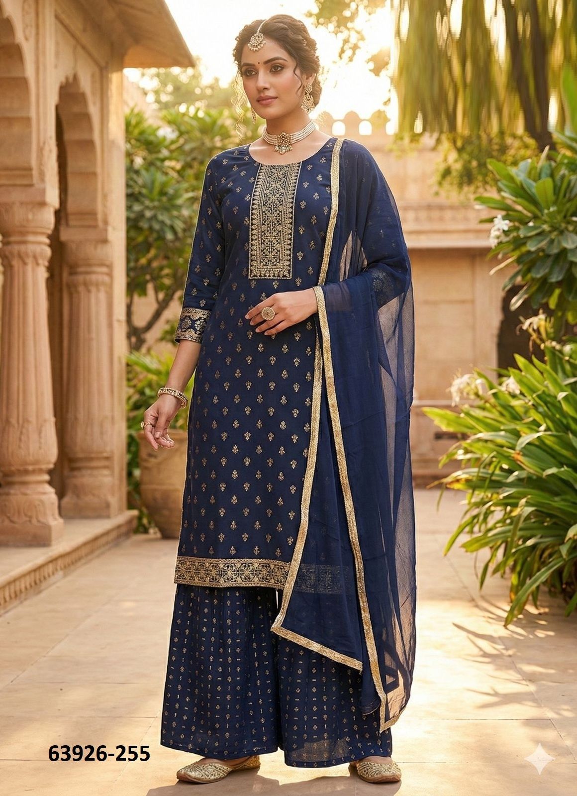 MUSKAAN - Catalog # 63926 (Set of 6 Readymade Salwar Suits) by Aabharan MUSKAAN - Catalog # 63926 (Set of 6 Readymade Salwar Suits) by Aabharan