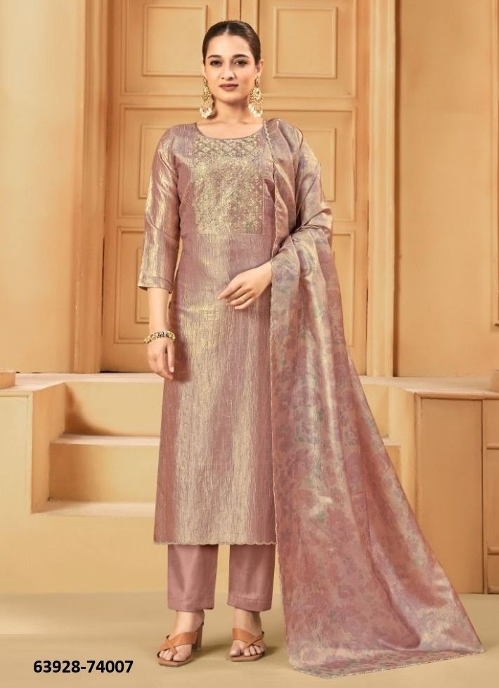 TARANA - Catalog # 63928 (Set of 8 Readymade Salwar Suits) by Amdavadi Fashion