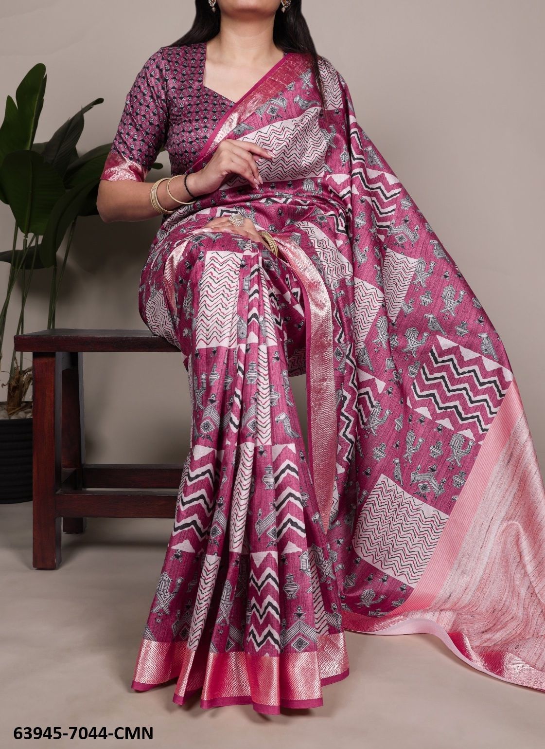 SERIES 7044 - Catalog # 63945 (Set of 3 Sarees) by Semad Styles SERIES 7044 - Catalog # 63945 (Set of 3 Sarees) by Semad Styles