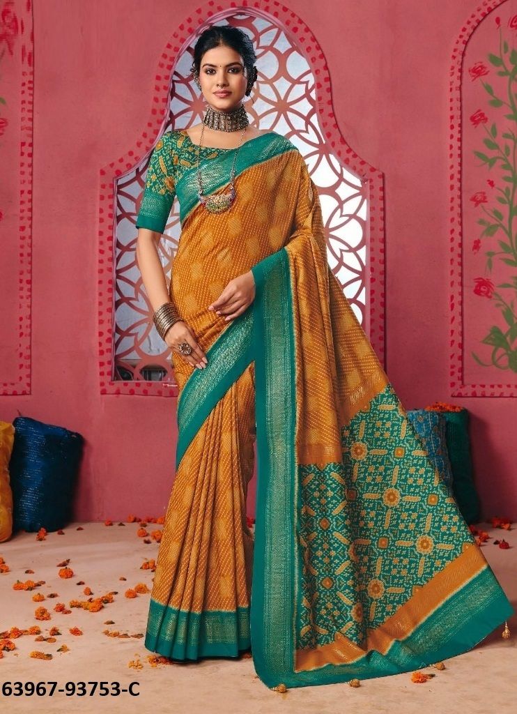 POLACHI SILK 3 - Catalog # 63967 (Set of 6 Sarees) by Vipul Fashions