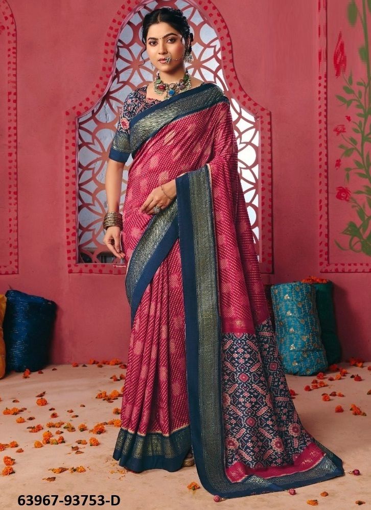 POLACHI SILK 3 - Catalog # 63967 (Set of 6 Sarees) by Vipul Fashions