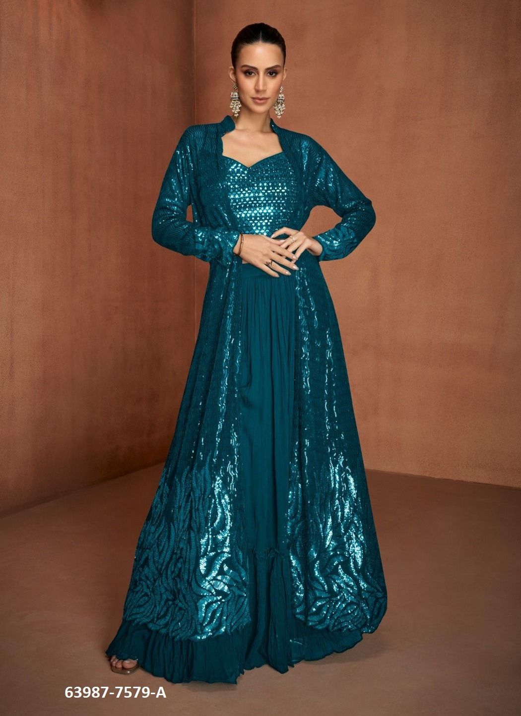 VIVAH - Catalog # 63987 (Set of 4 Indo-Western Outfits) by Gulkayra Designer VIVAH - Catalog # 63987 (Set of 4 Indo-Western Outfits) by Gulkayra Designer