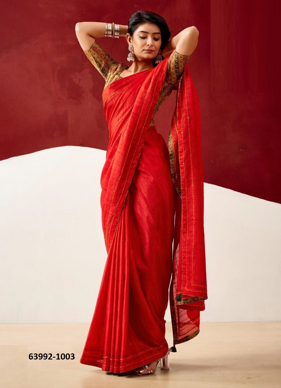 FABRICA - Catalog # 63992 (Set of 10 Sarees) by SR Sarees FABRICA - Catalog # 63992 (Set of 10 Sarees) by SR Sarees