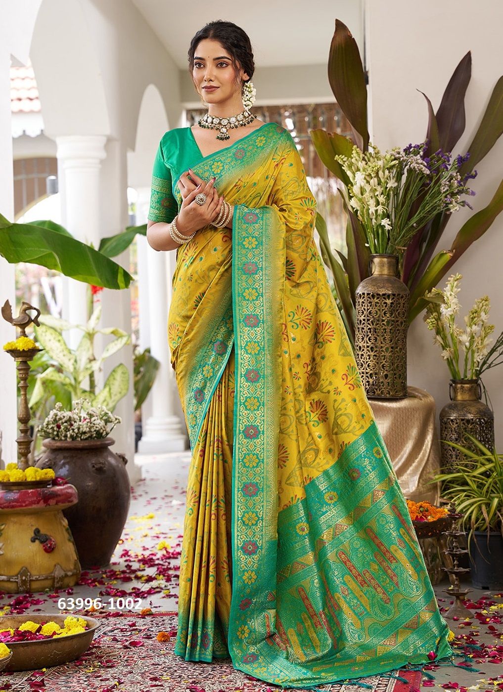 KANCHANA SILK - Catalog # 63996 (Set of 6 Sarees) by Semad Styles KANCHANA SILK - Catalog # 63996 (Set of 6 Sarees) by Semad Styles