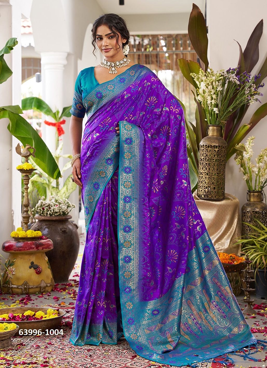 KANCHANA SILK - Catalog # 63996 (Set of 6 Sarees) by Semad Styles KANCHANA SILK - Catalog # 63996 (Set of 6 Sarees) by Semad Styles
