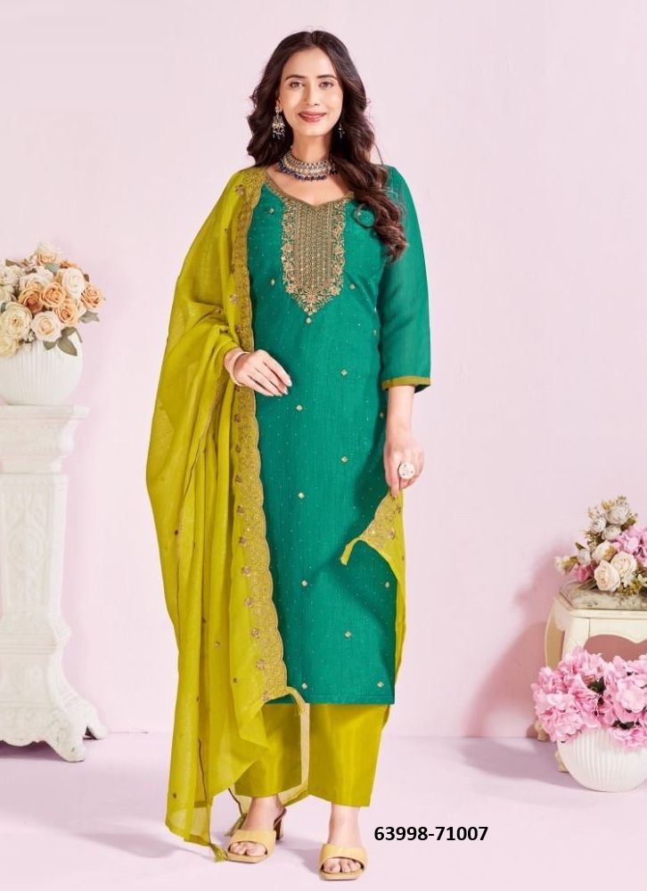 RUTBAA - Catalog # 63998 (Set of 10 Readymade Salwar Suits) by Aabharan RUTBAA - Catalog # 63998 (Set of 10 Readymade Salwar Suits) by Aabharan
