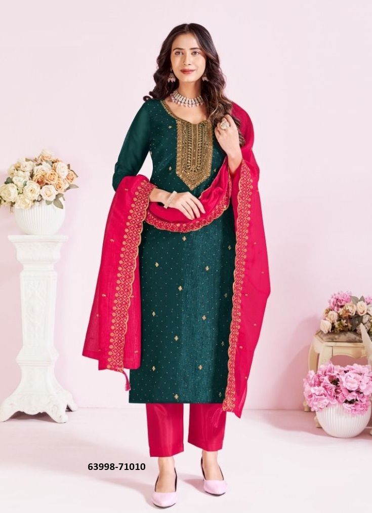 RUTBAA - Catalog # 63998 (Set of 10 Readymade Salwar Suits) by Aabharan RUTBAA - Catalog # 63998 (Set of 10 Readymade Salwar Suits) by Aabharan