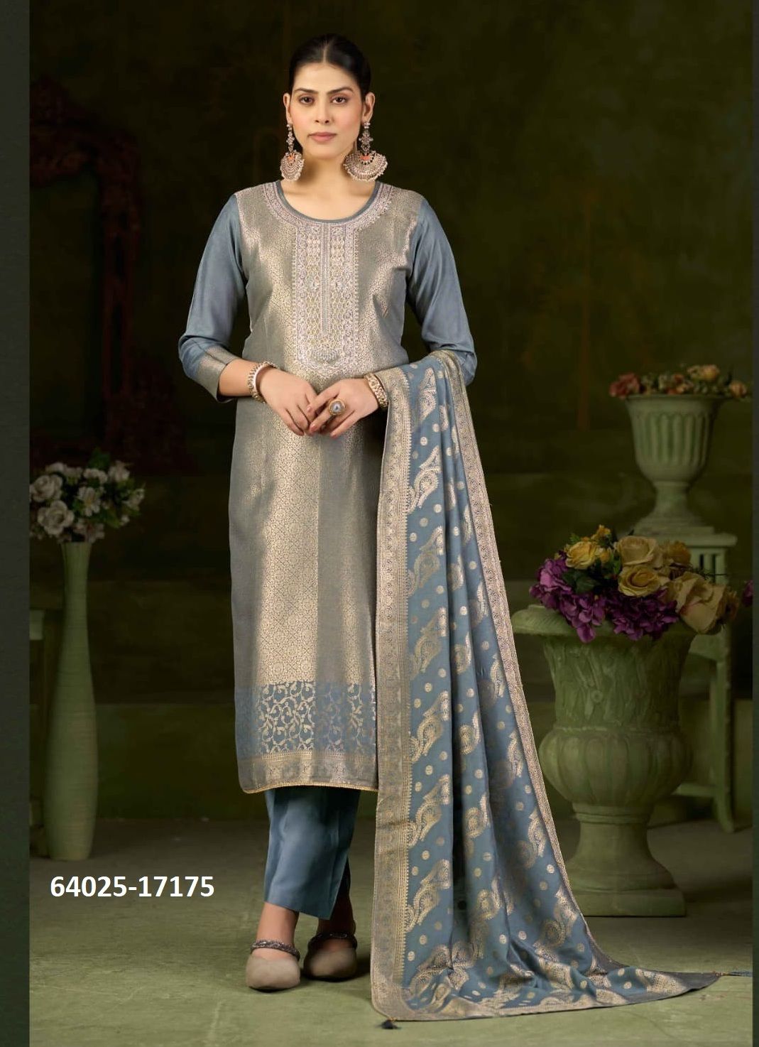 DEBOTRI 3 - Catalog # 64025 (Set of 6 Semi-Stitched / Un-Stitched Suits) by AAA by KalaRang DEBOTRI 3 - Catalog # 64025 (Set of 6 Semi-Stitched / Un-Stitched Suits) by AAA by KalaRang