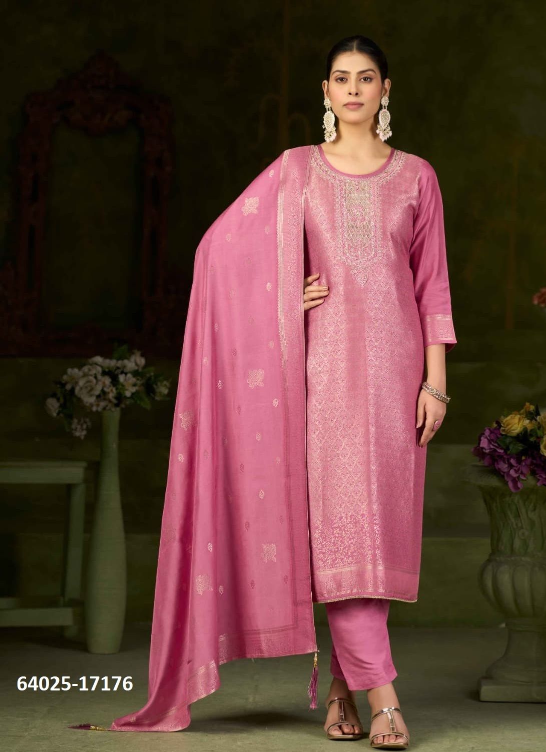 DEBOTRI 3 - Catalog # 64025 (Set of 6 Semi-Stitched / Un-Stitched Suits) by AAA by KalaRang DEBOTRI 3 - Catalog # 64025 (Set of 6 Semi-Stitched / Un-Stitched Suits) by AAA by KalaRang