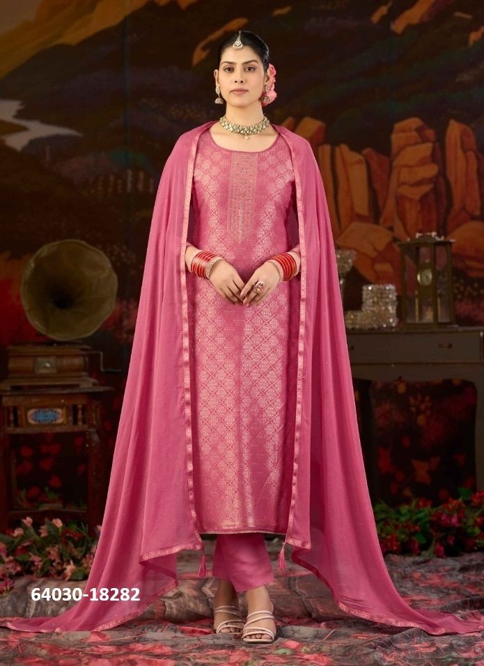 KOYAL 5 - Catalog # 64030 (Set of 6 Semi-Stitched / Un-Stitched Suits) by AAA by KalaRang