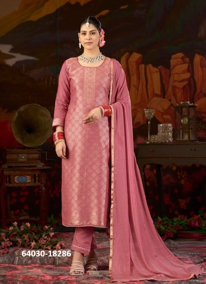 KOYAL 5 - Catalog # 64030 (Set of 6 Semi-Stitched / Un-Stitched Suits) by AAA by KalaRang
