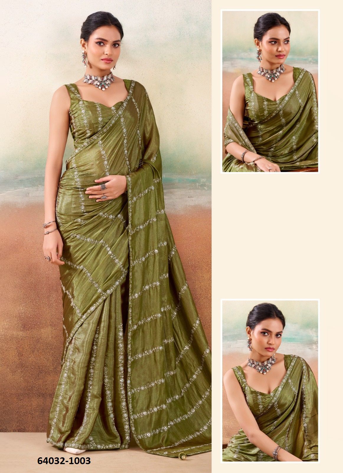 PARINAY - Catalog # 64032 (Set of 10 Sarees) by Stavan PARINAY - Catalog # 64032 (Set of 10 Sarees) by Stavan