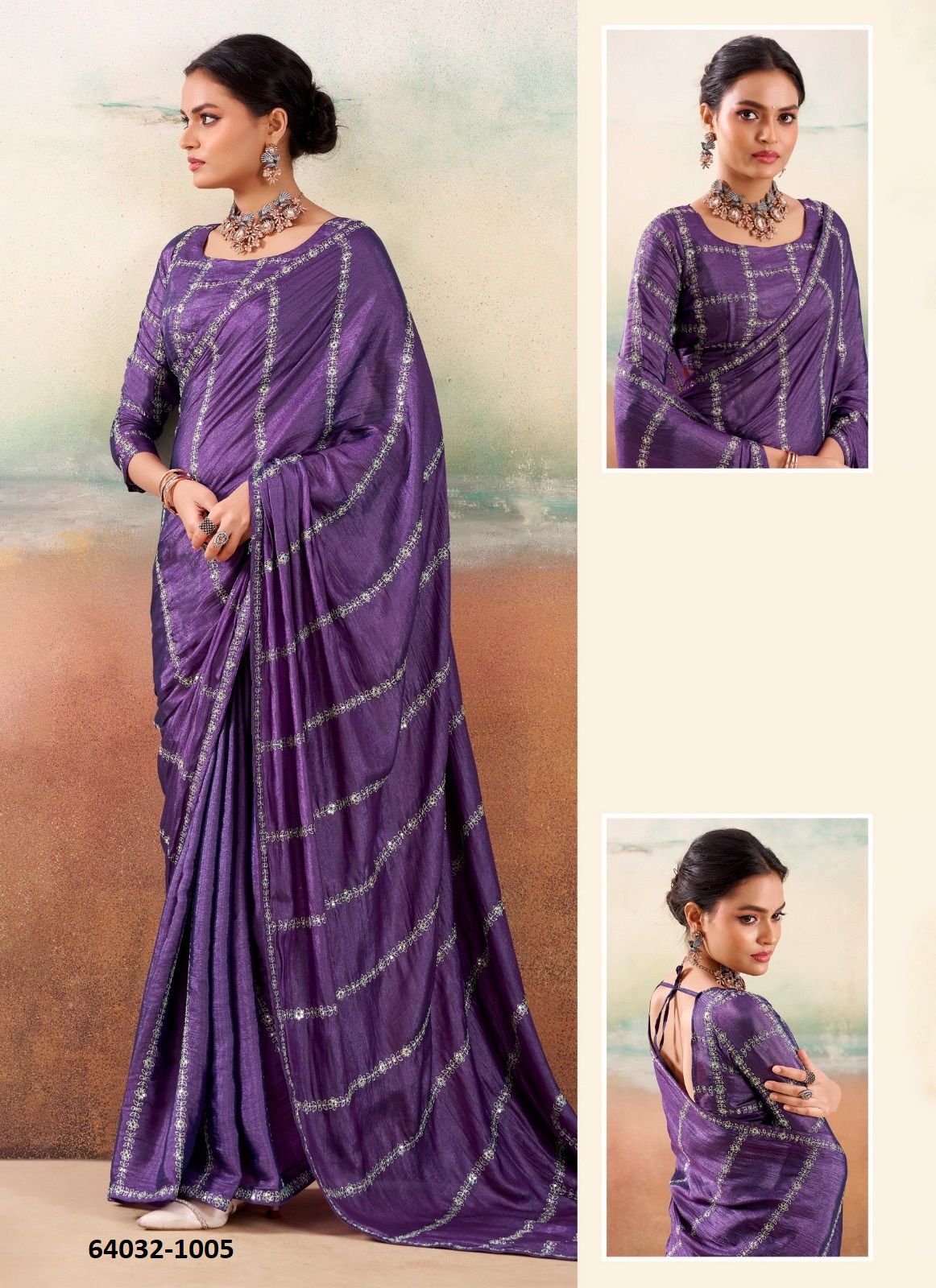 PARINAY - Catalog # 64032 (Set of 10 Sarees) by Stavan PARINAY - Catalog # 64032 (Set of 10 Sarees) by Stavan