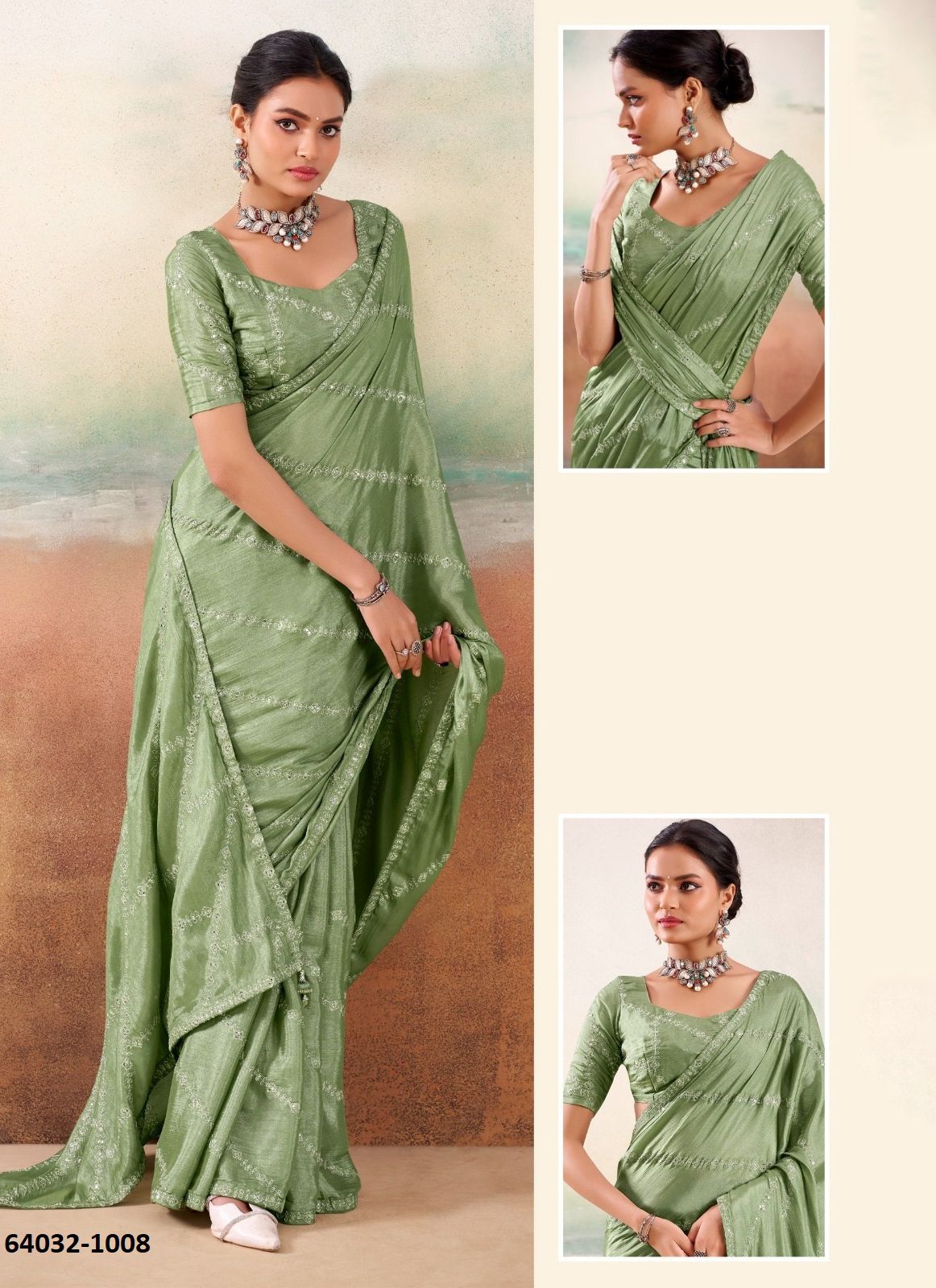 PARINAY - Catalog # 64032 (Set of 10 Sarees) by Stavan PARINAY - Catalog # 64032 (Set of 10 Sarees) by Stavan