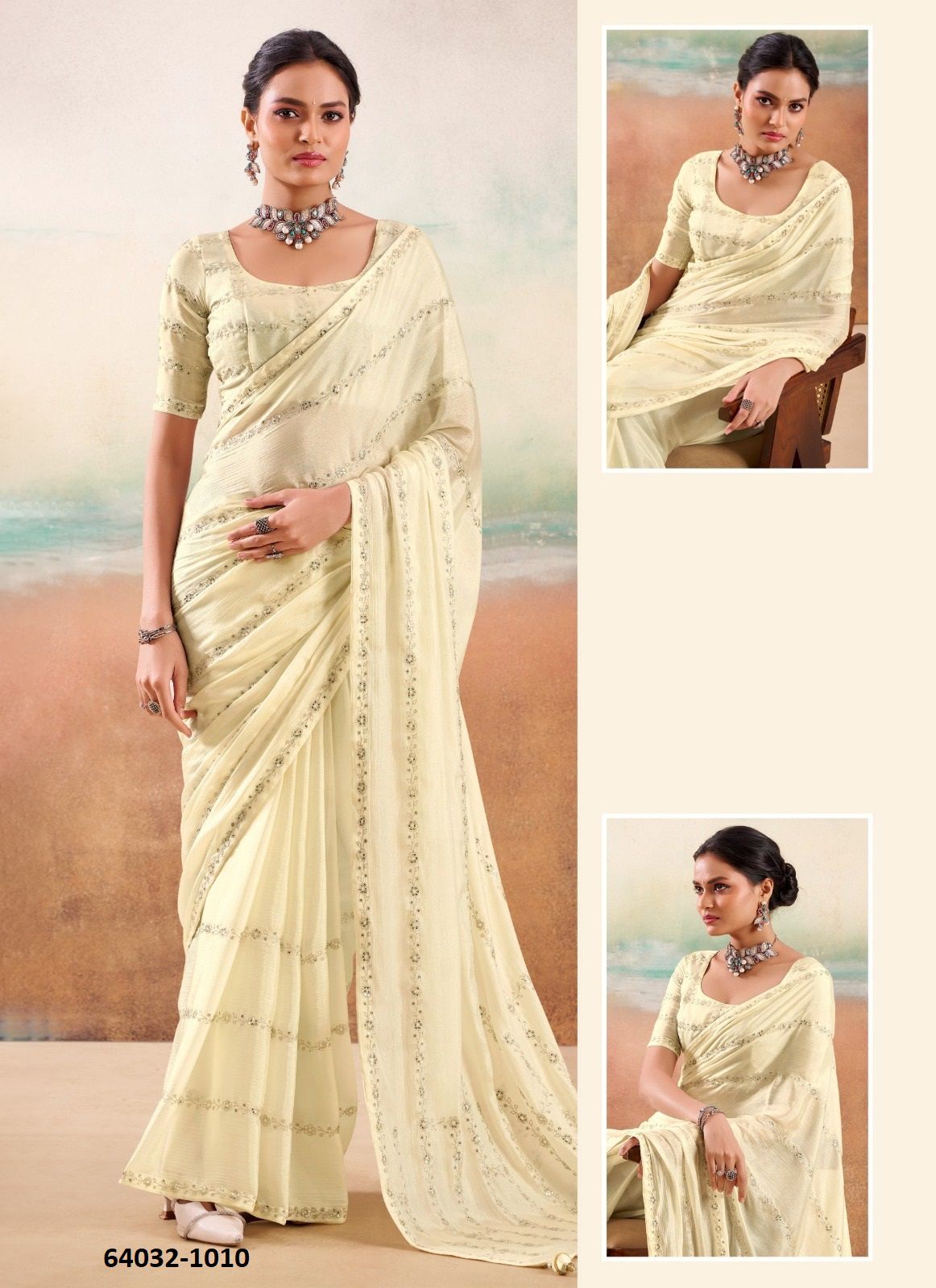 PARINAY - Catalog # 64032 (Set of 10 Sarees) by Stavan PARINAY - Catalog # 64032 (Set of 10 Sarees) by Stavan