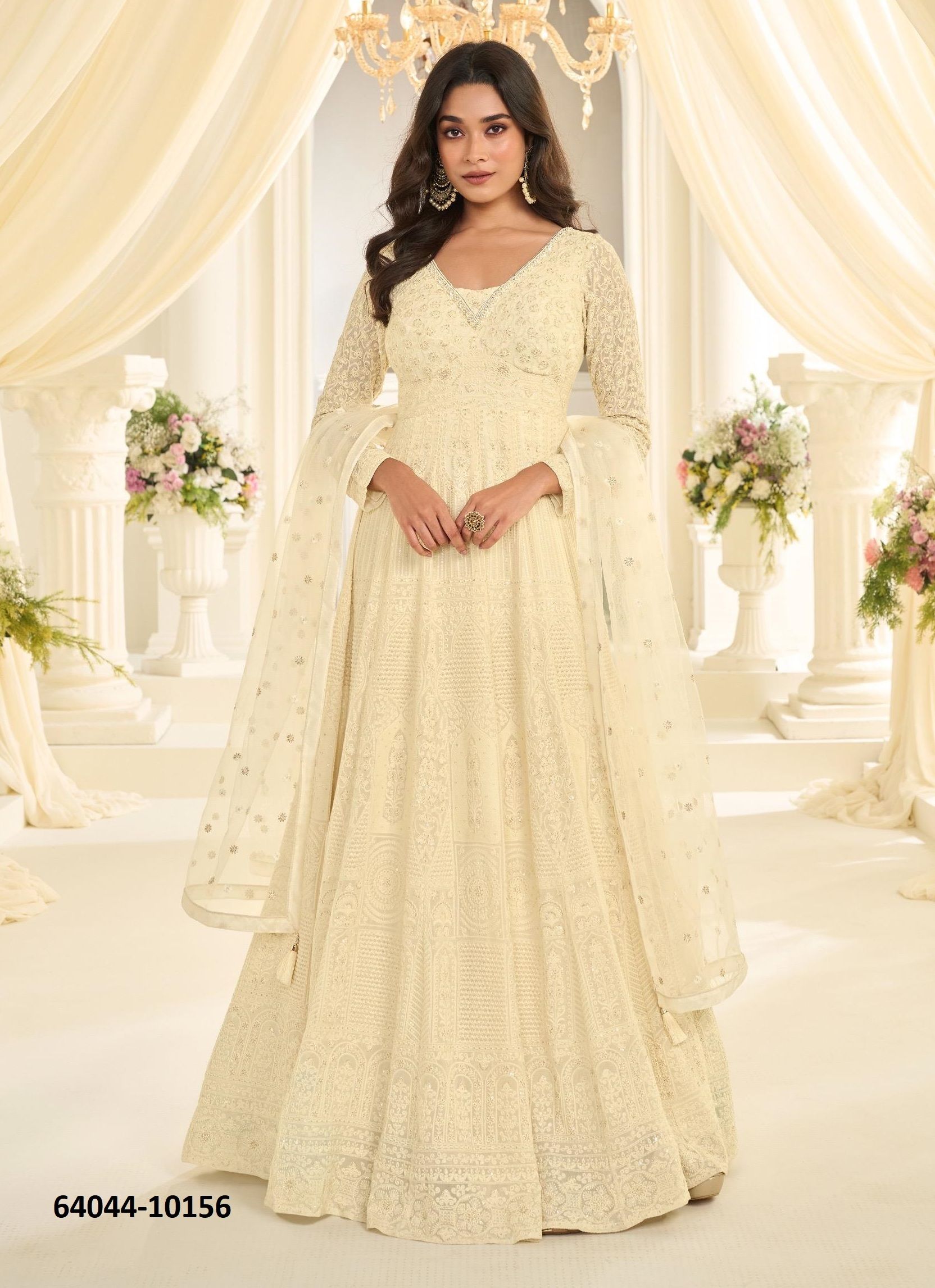SHABINA - Catalog # 64044 (Set of 2 Readymade Gowns) by Sayuri Designer SHABINA - Catalog # 64044 (Set of 2 Readymade Gowns) by Sayuri Designer